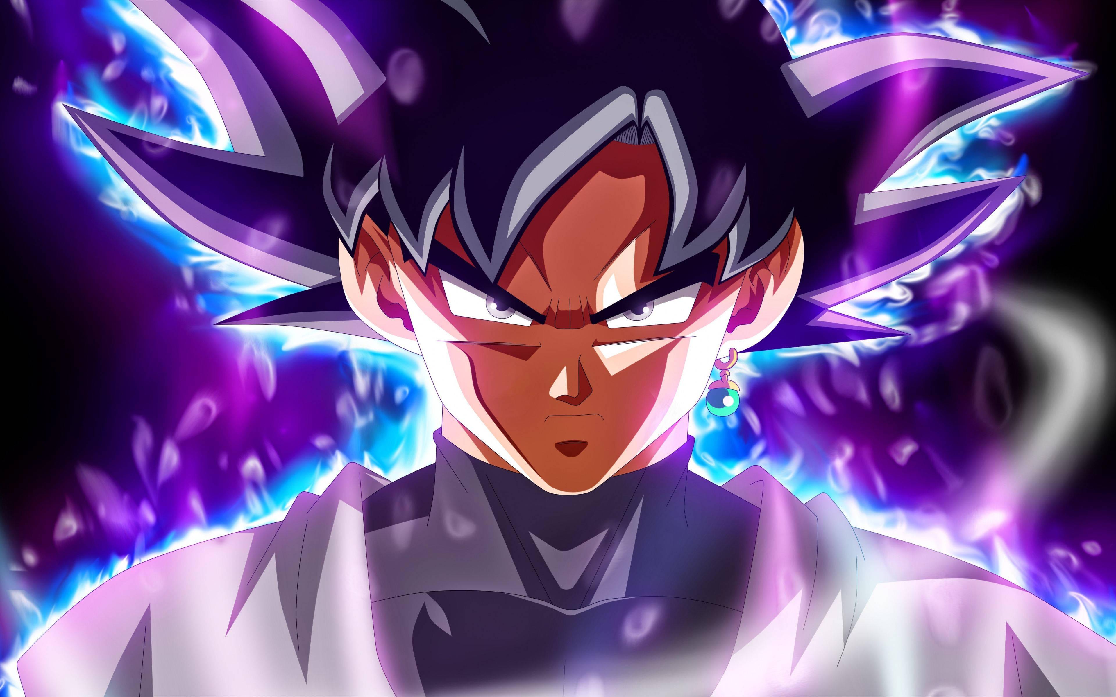 Goku Black with His Ultra Instinct Form — 3840x2400 wallpaper