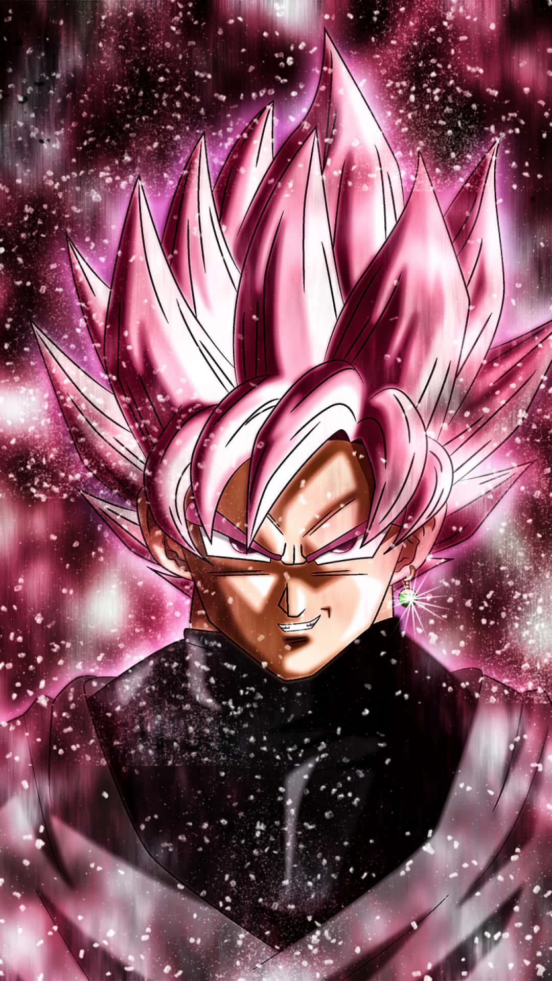 Goku Black's menacing glare — 1080x1920 wallpaper