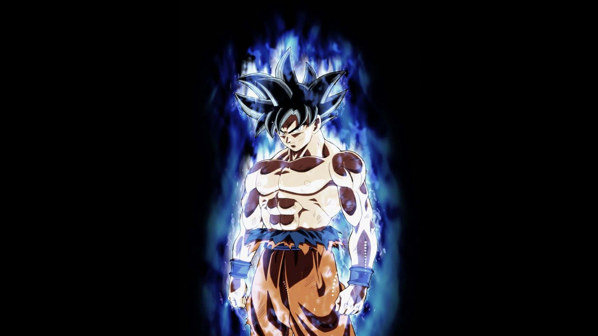 Goku harnesses the power of Ultra Instinct — 1920x1080 wallpaper