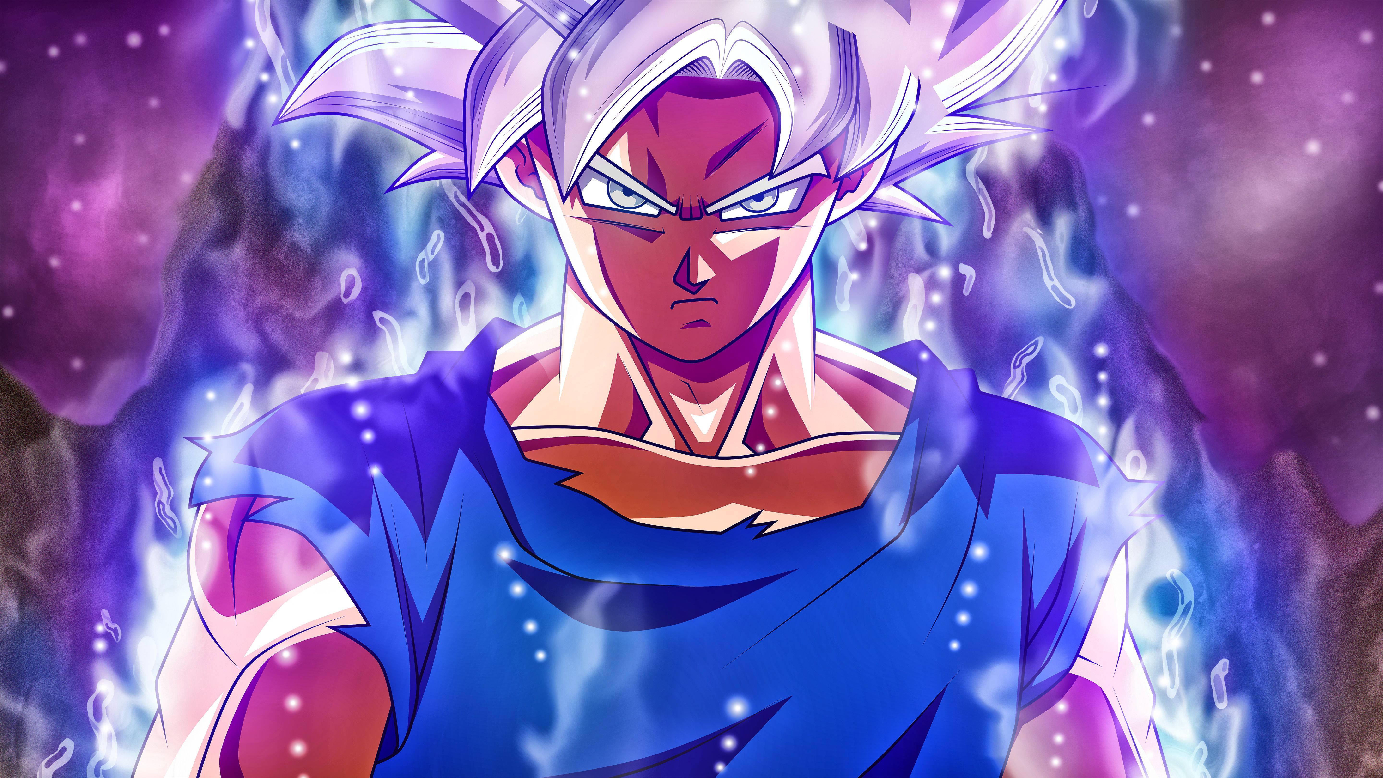 Goku Preparing for Battle in Dragon Ball Super — 5760x3240 wallpaper