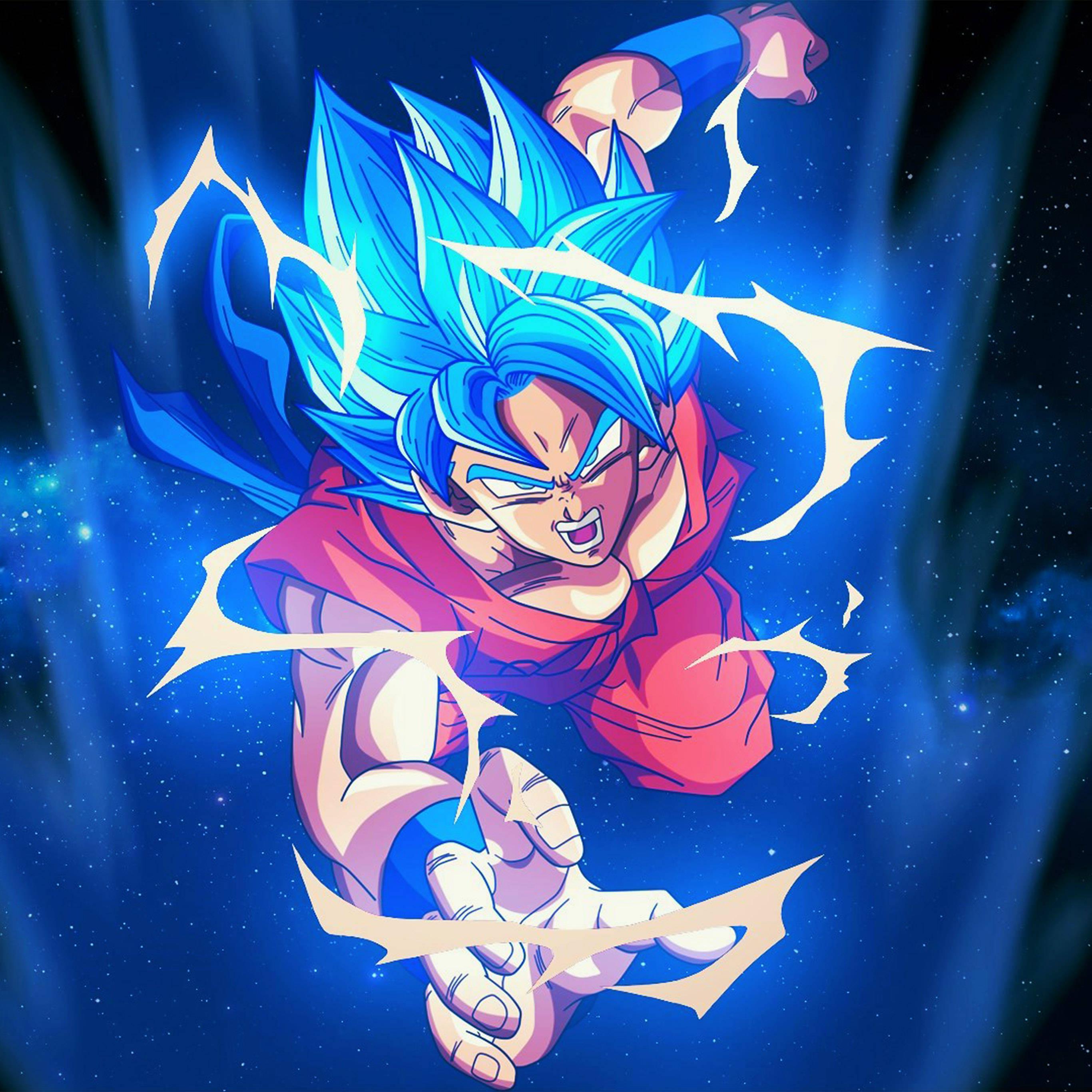 Goku Saiyan Blue Dragon Ball Super — 2732x2732 wallpaper