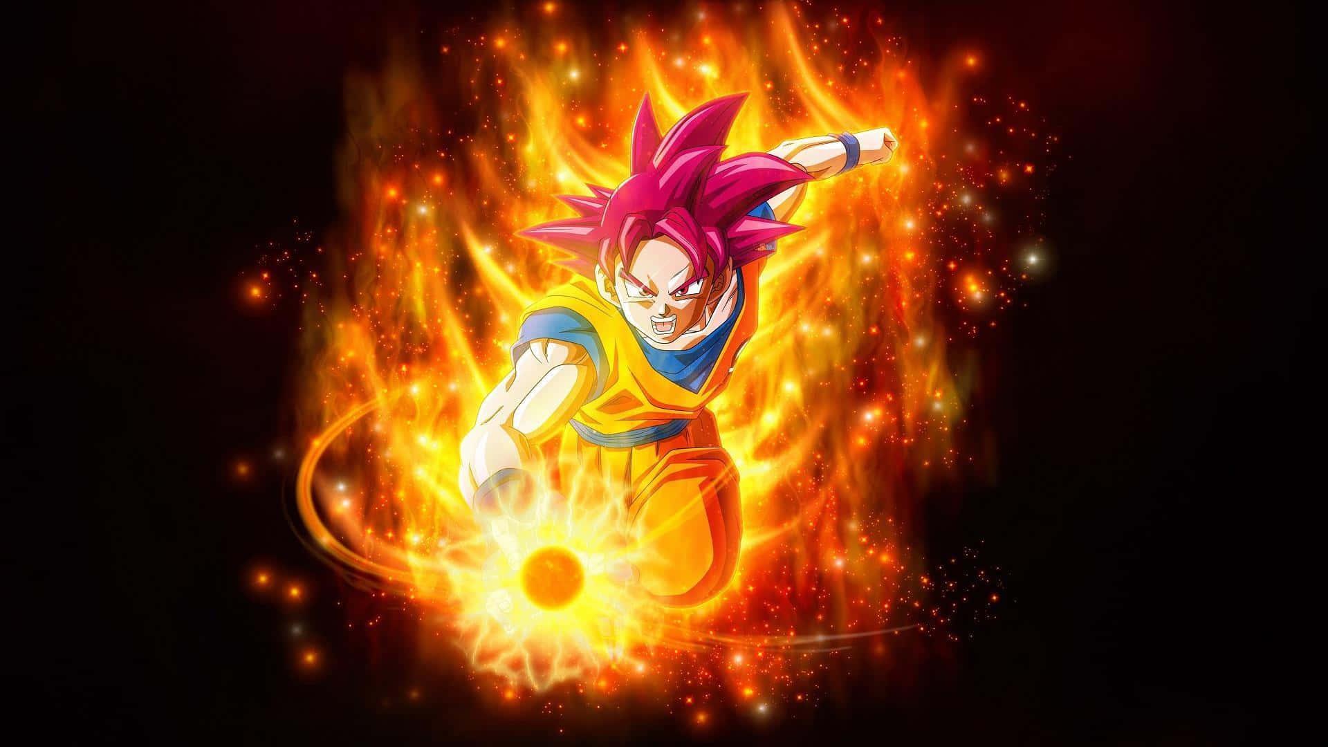 Goku Unleashes His Ultra Instinct — 1920x1080 wallpaper