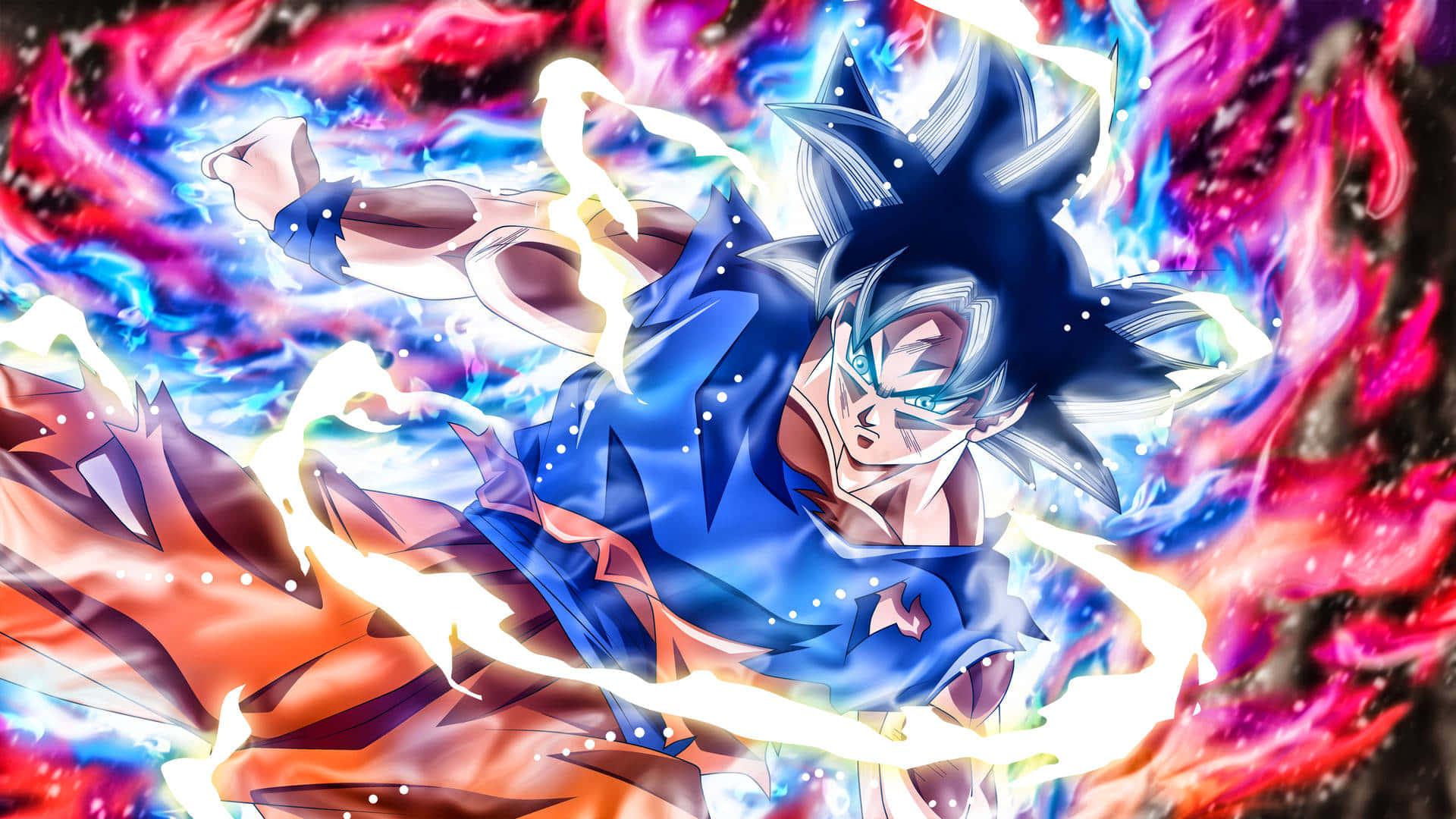 Goku unleashes his Ultra Instinct power! — 1920x1080 wallpaper