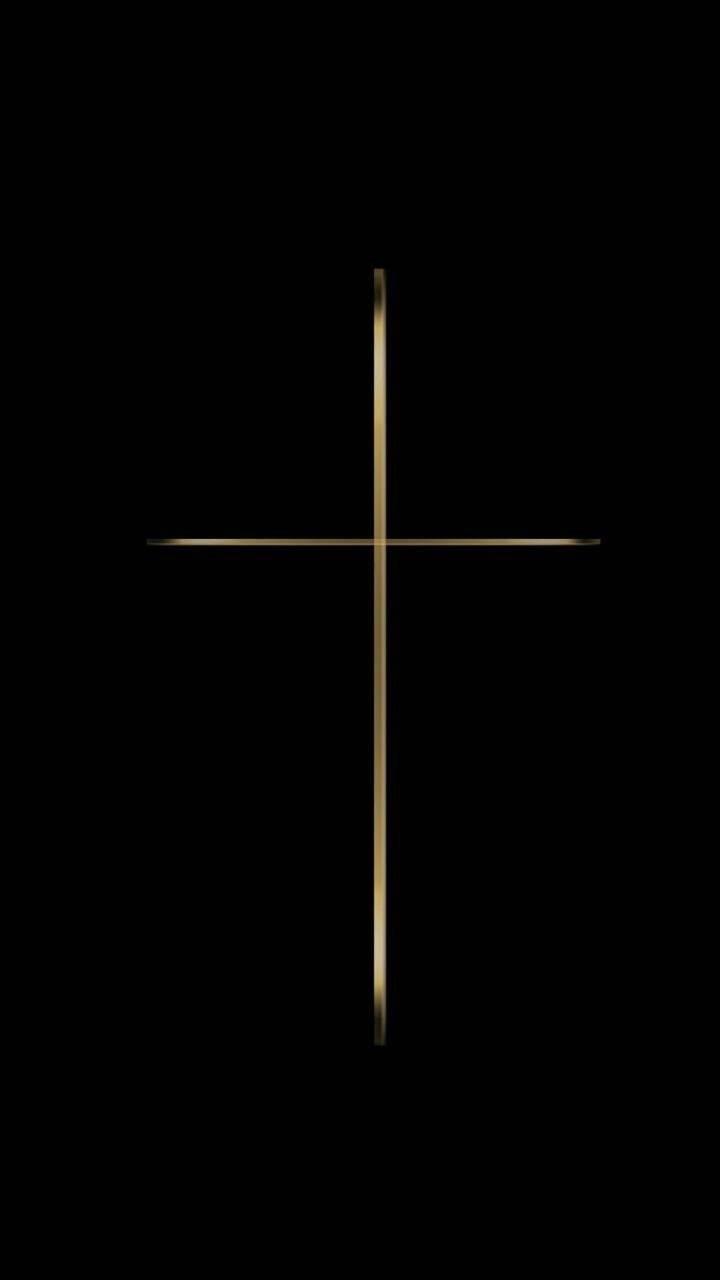 Golden Cross Christian Iphone — 720x1280 wallpaper