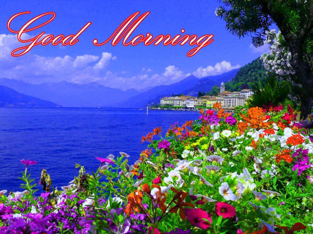 Good Morning Beach View Picture — 1024x768 wallpaper