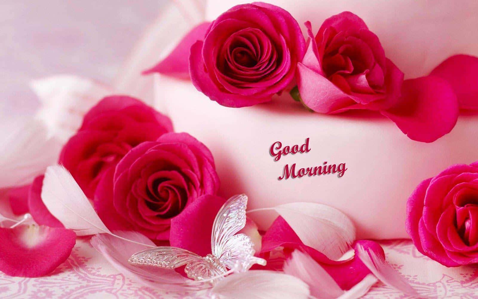Good Morning Cake Picture — 1600x1000 wallpaper