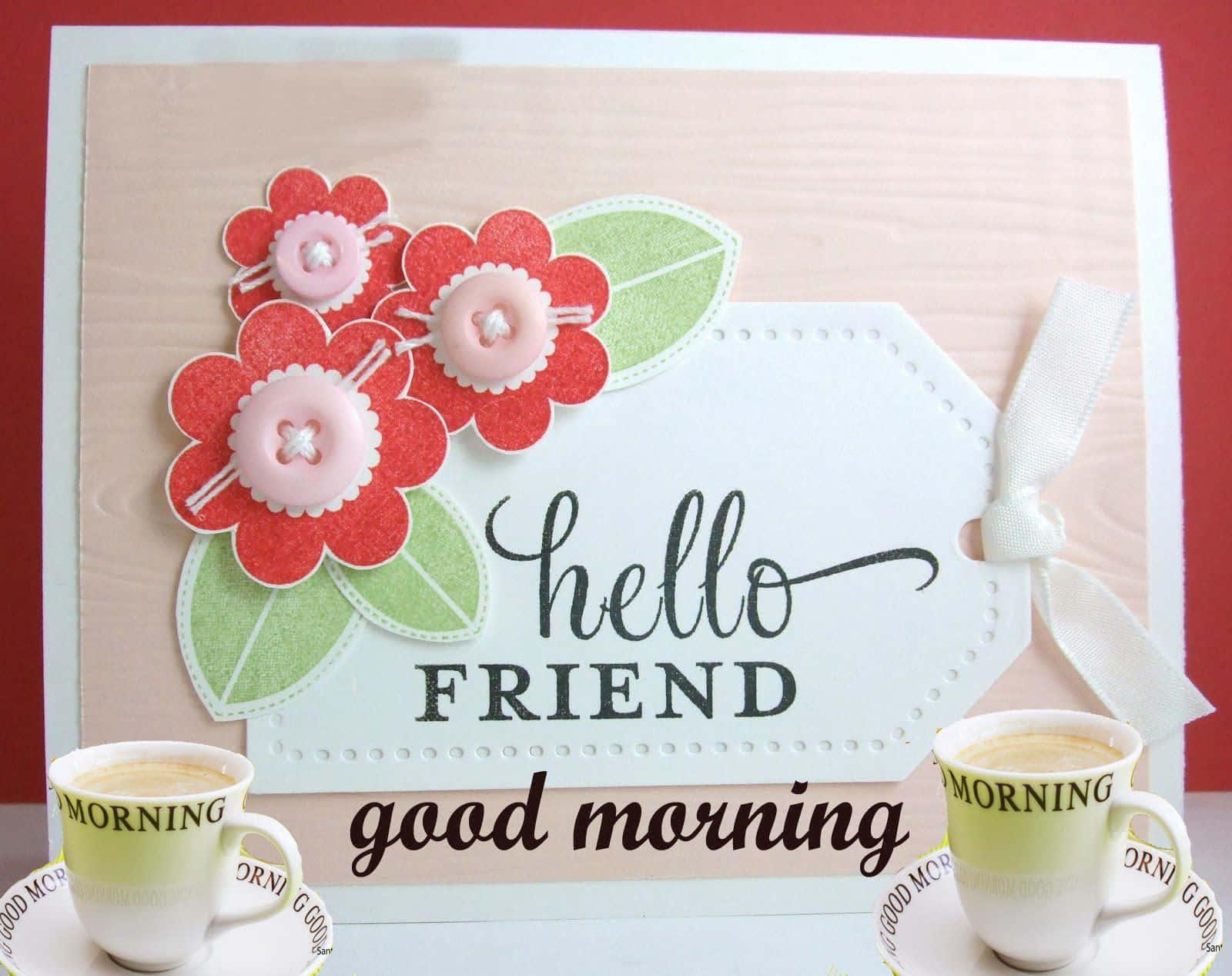 Good Morning Hello Friend Picture — 1600x1267 wallpaper