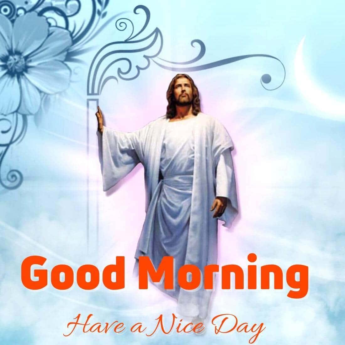 Good Morning Jesus Christ Picture — 1100x1100 wallpaper