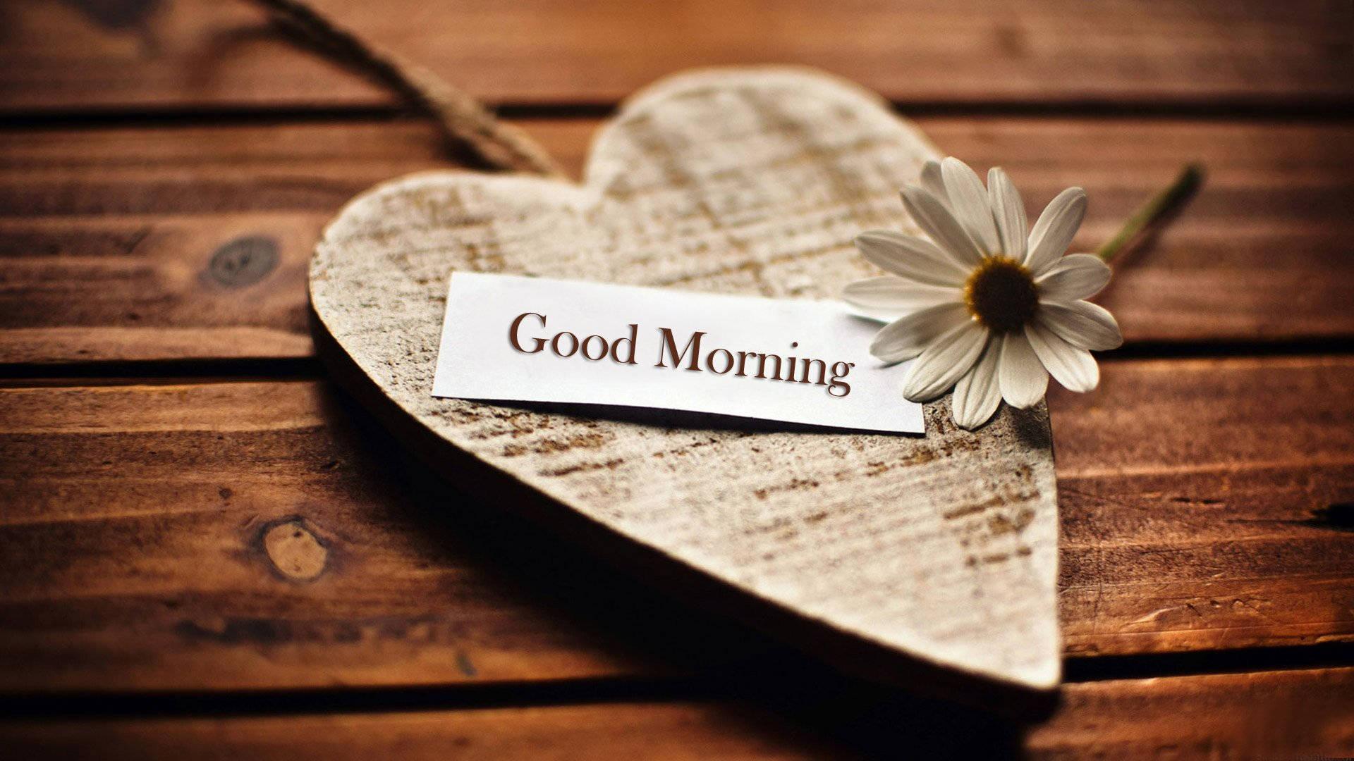Good Morning Love Heart — 1920x1080 wallpaper