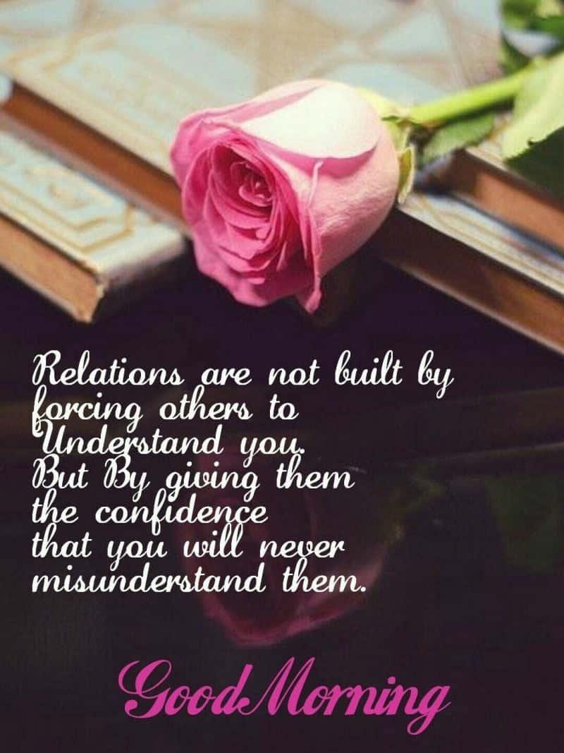 Good Morning Relationship Quote Picture — 800x1067 wallpaper
