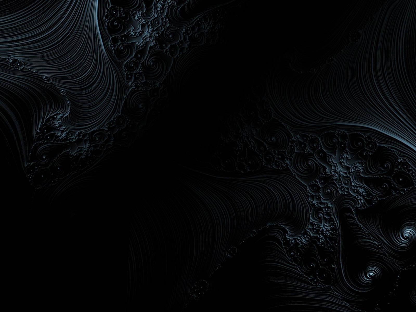 Gorgeous Black Aesthetic Swirling Liquid — 1600x1200 wallpaper