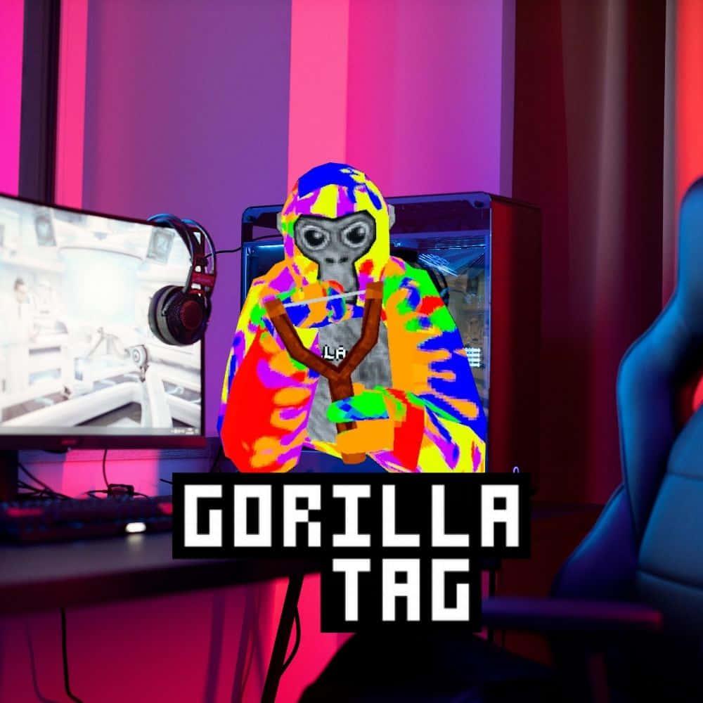 Gorilla Arcade Tag in Urban Jungle — 1000x1000 wallpaper