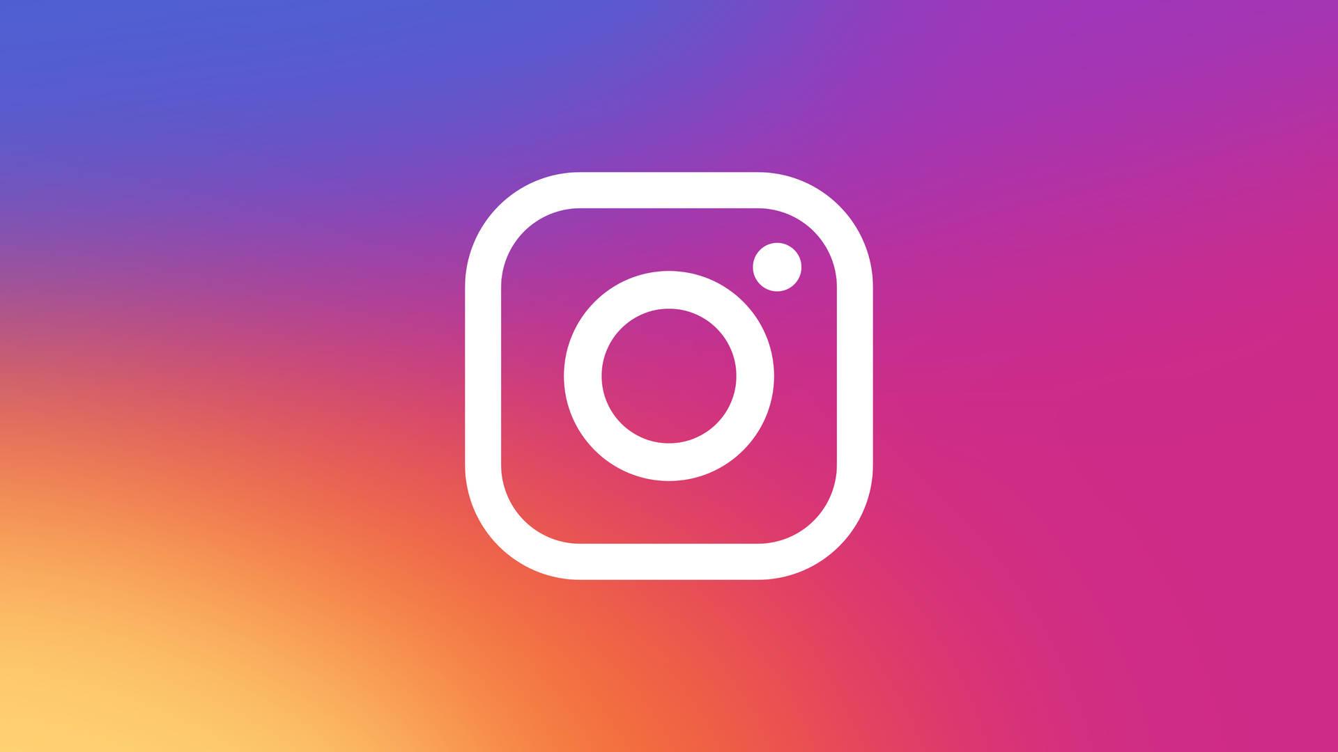 Gradient Instagram Icon — 1920x1080 wallpaper