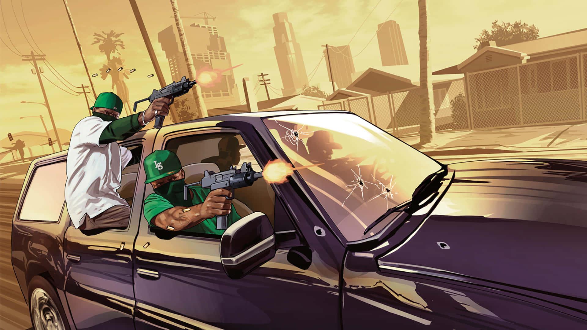 Grand Theft Auto: San Andreas, Remastered — 1920x1080 wallpaper