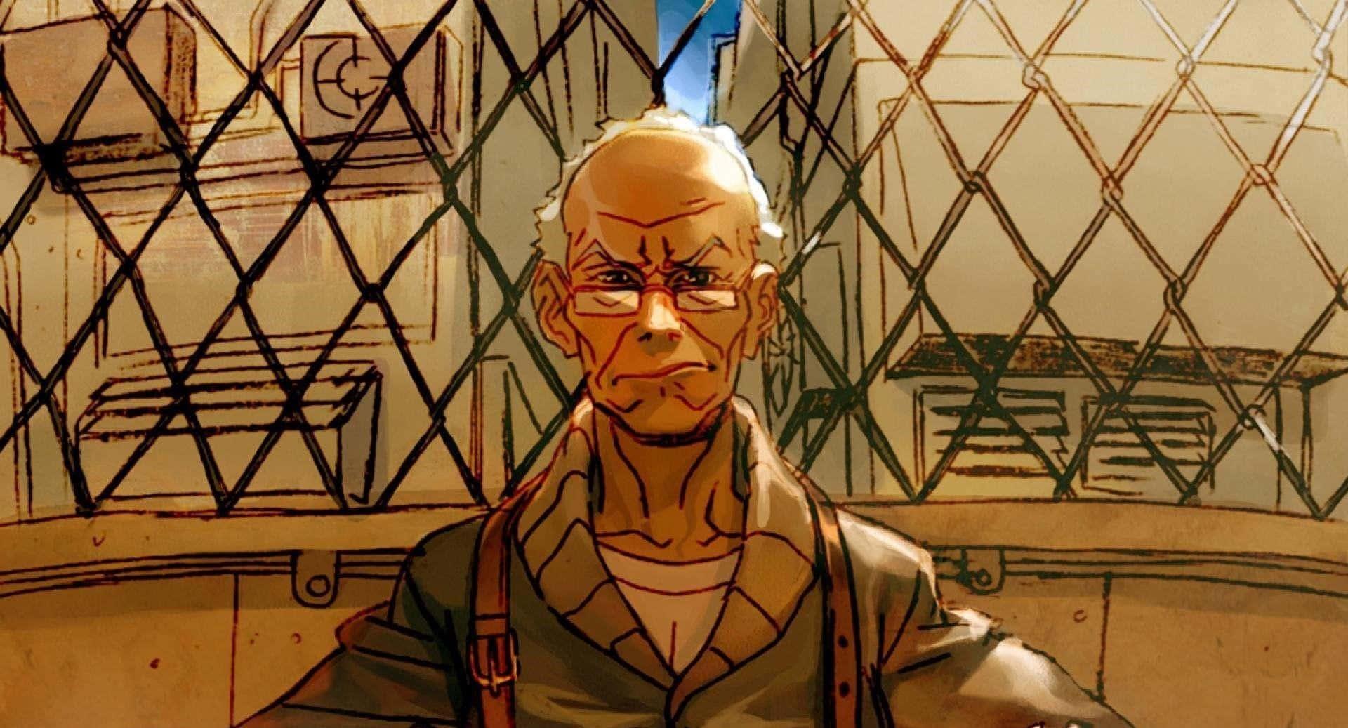 Grandaddy Riley and Grandson Huey of The Boondocks — 1920x1037 wallpaper
