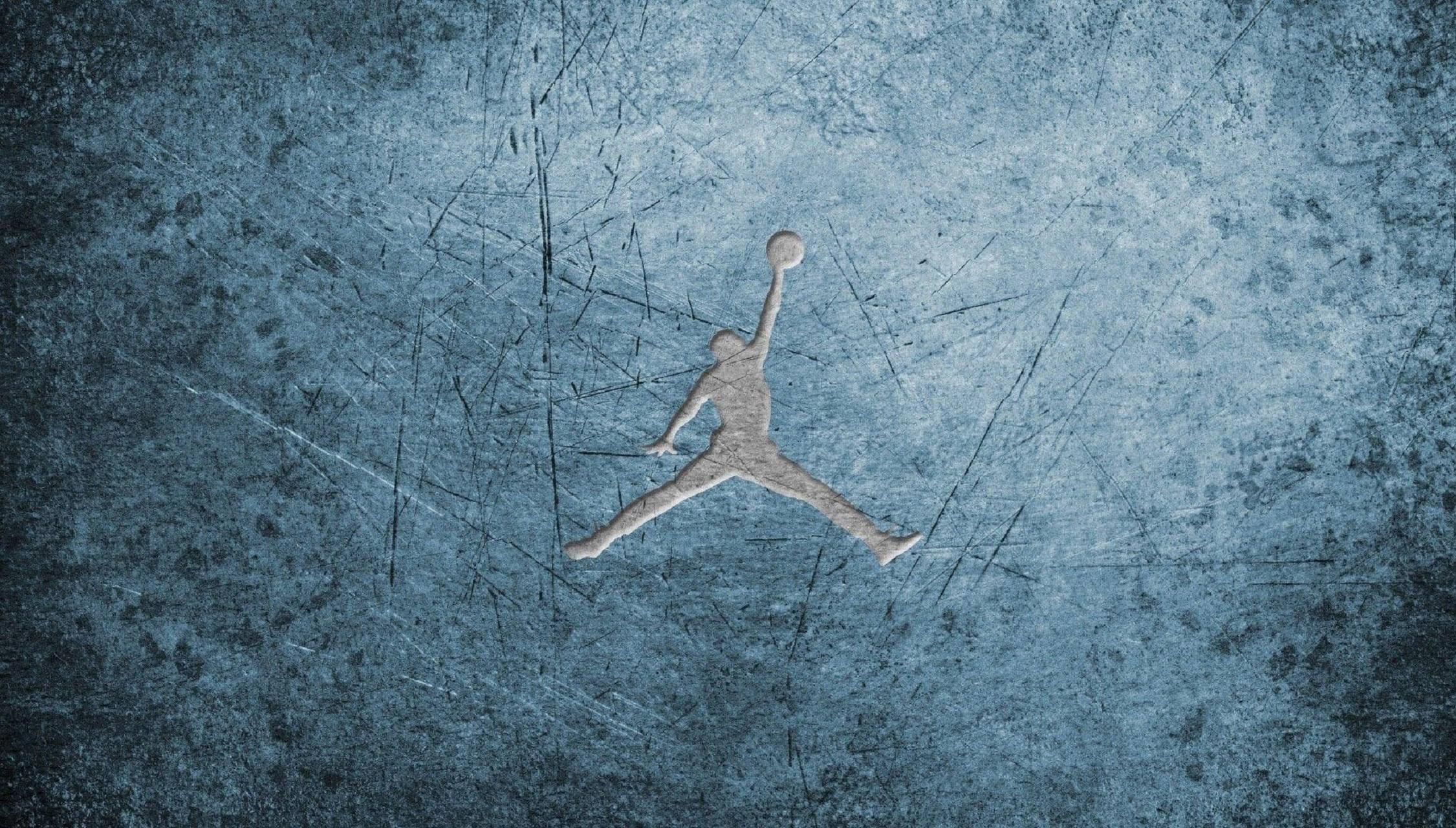 Grungy Air Jordan Logo — 2251x1280 wallpaper