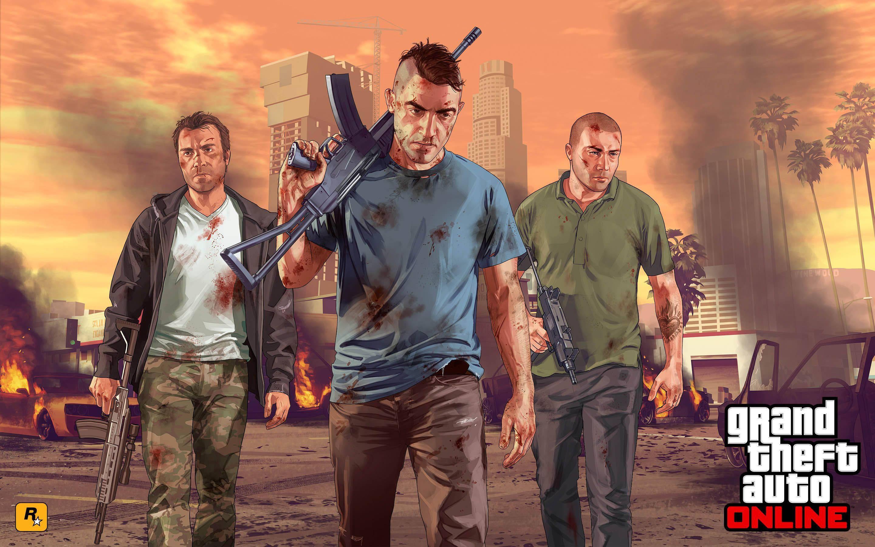 GTA 5 Apocalypse — 2880x1800 wallpaper
