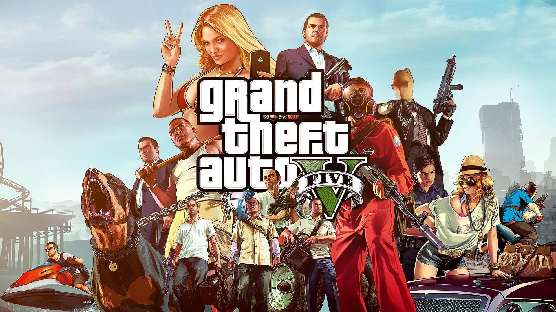 GTA 5 Landscape Art — 1920x1080 wallpaper