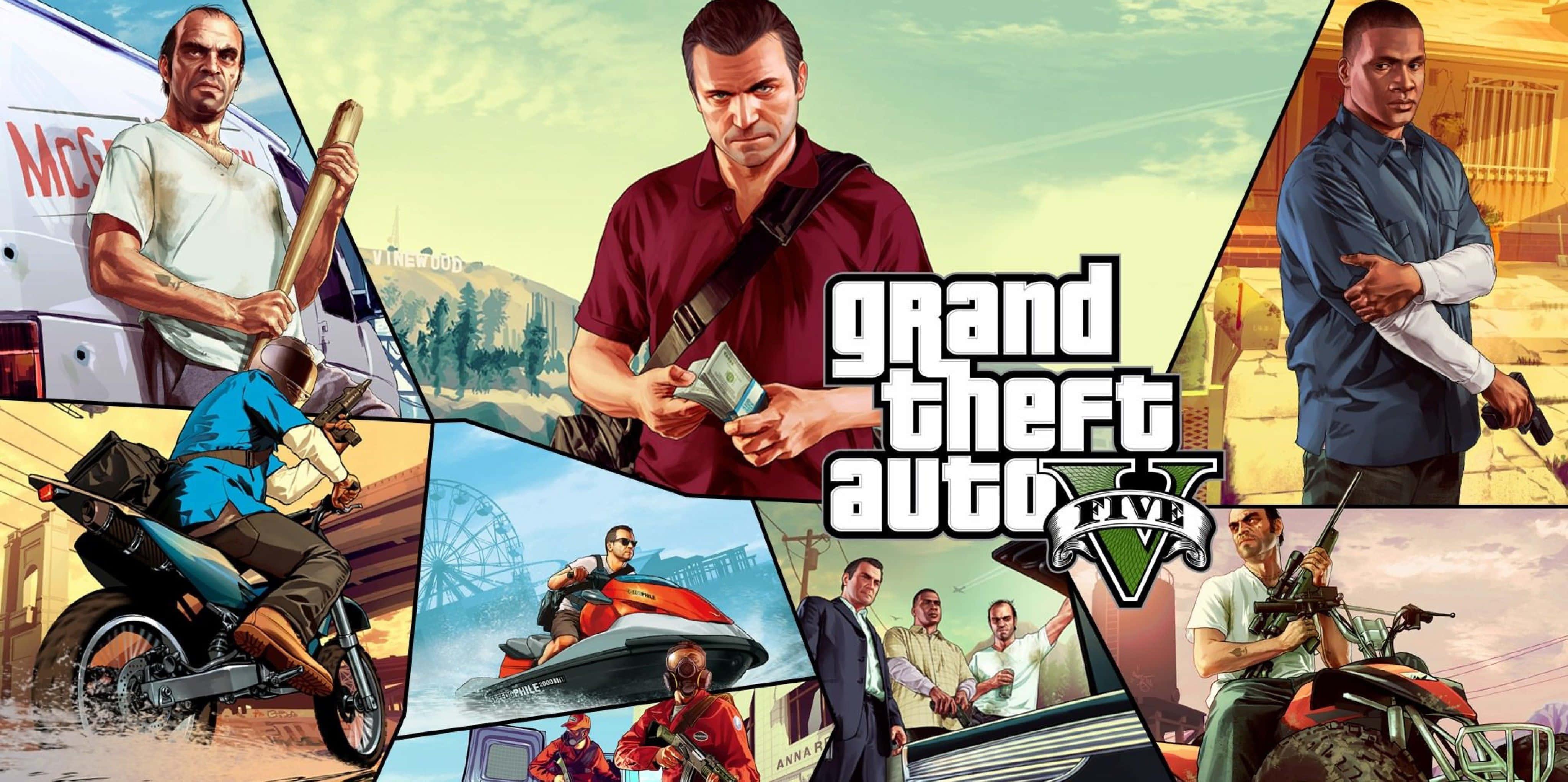 Gta 5 pictures — 4096x2044 wallpaper