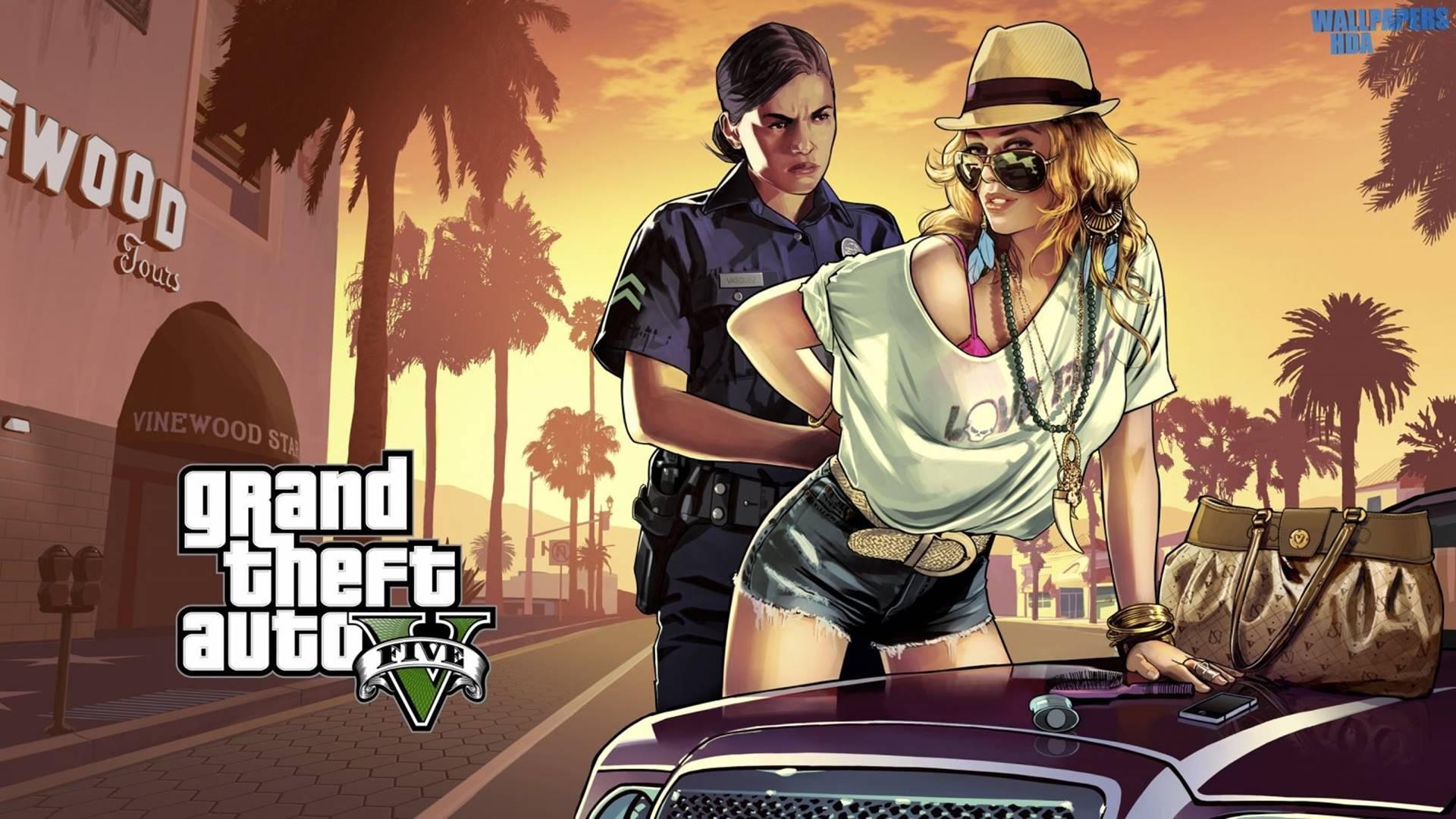 GTA 5 Police Vasquez — 1920x1080 wallpaper
