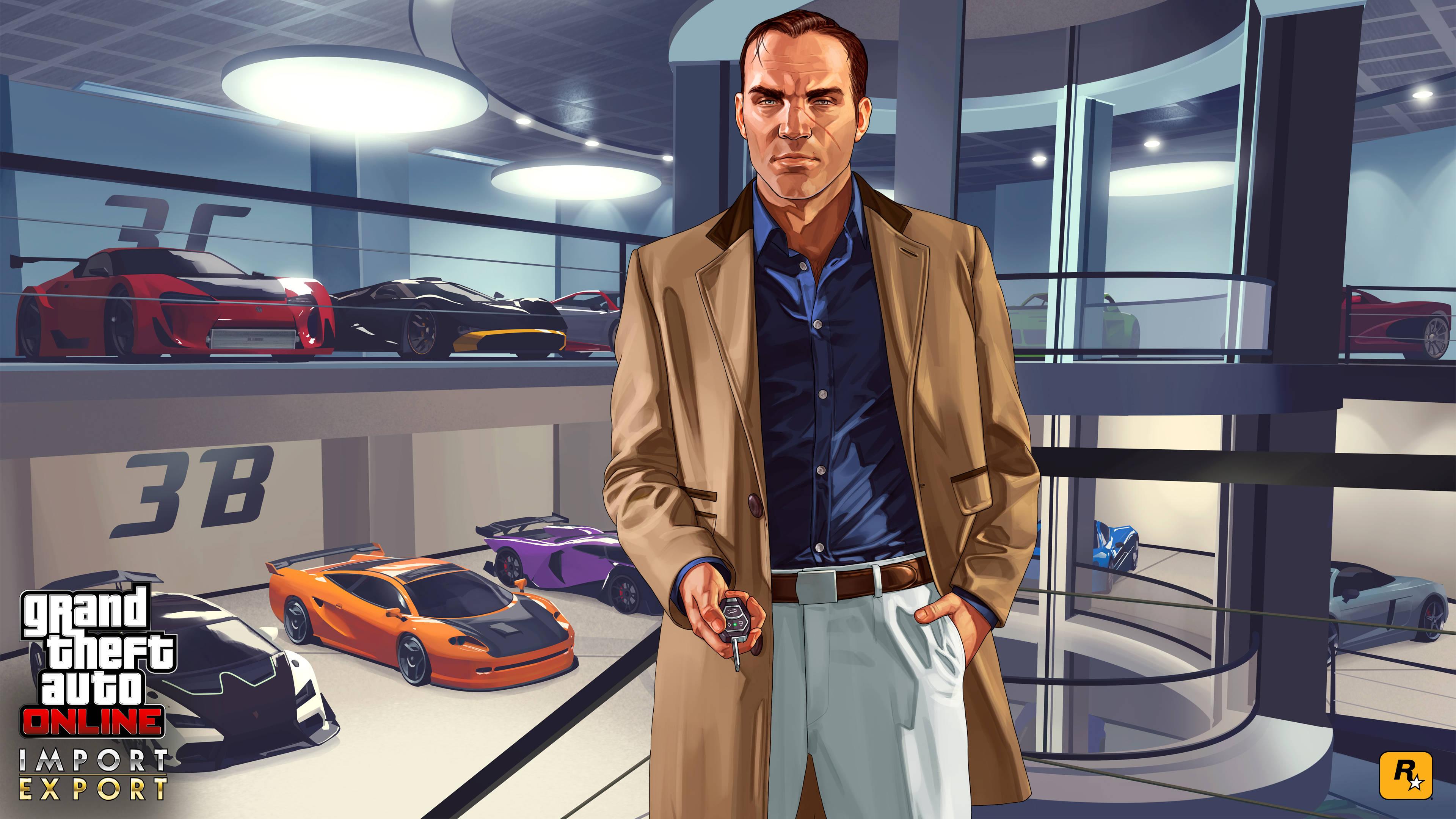 GTA 5 Sports Car — 3840x2160 wallpaper