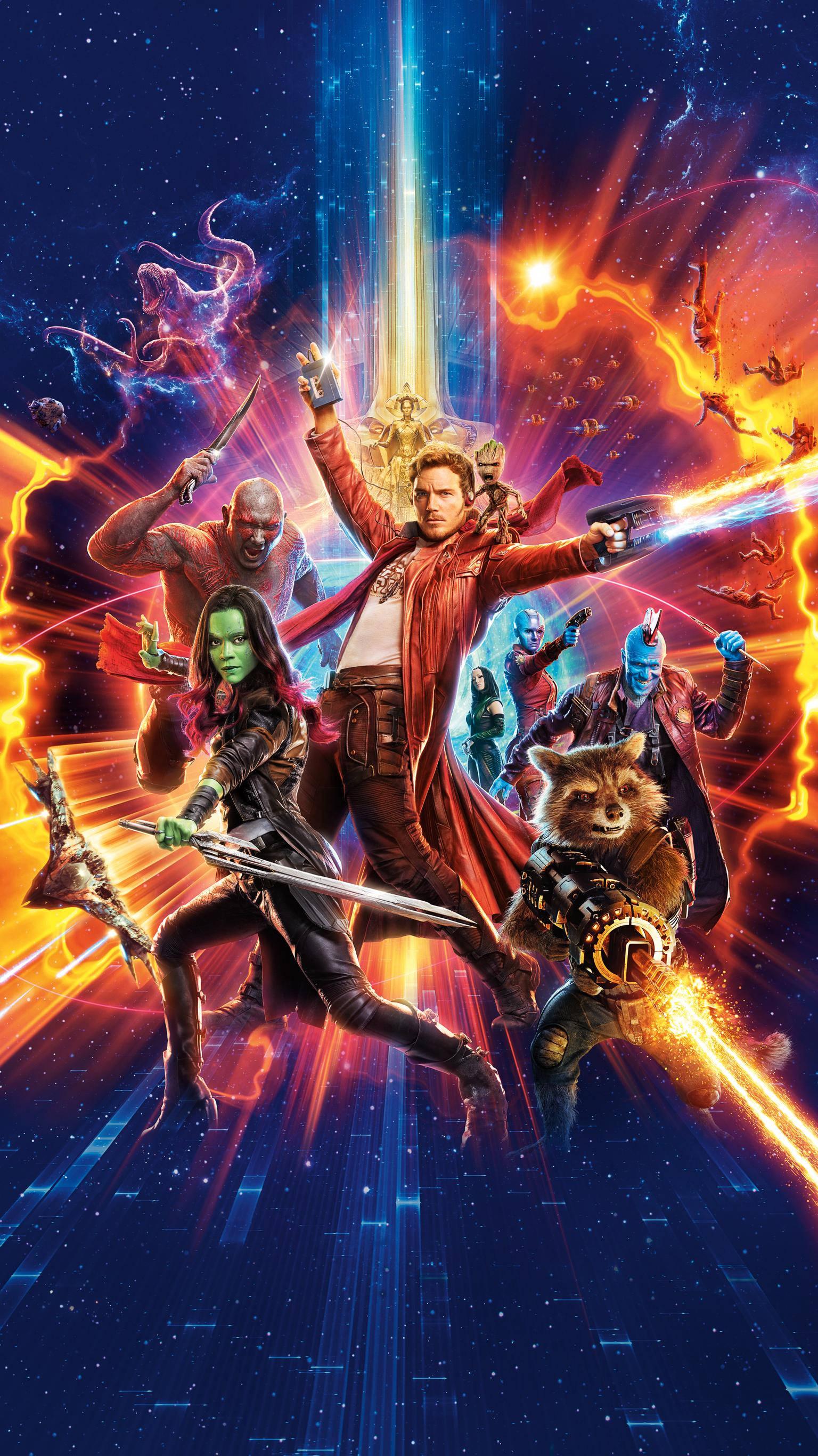 Guardians Of The Galaxy V2 Mobile — 1536x2732 wallpaper