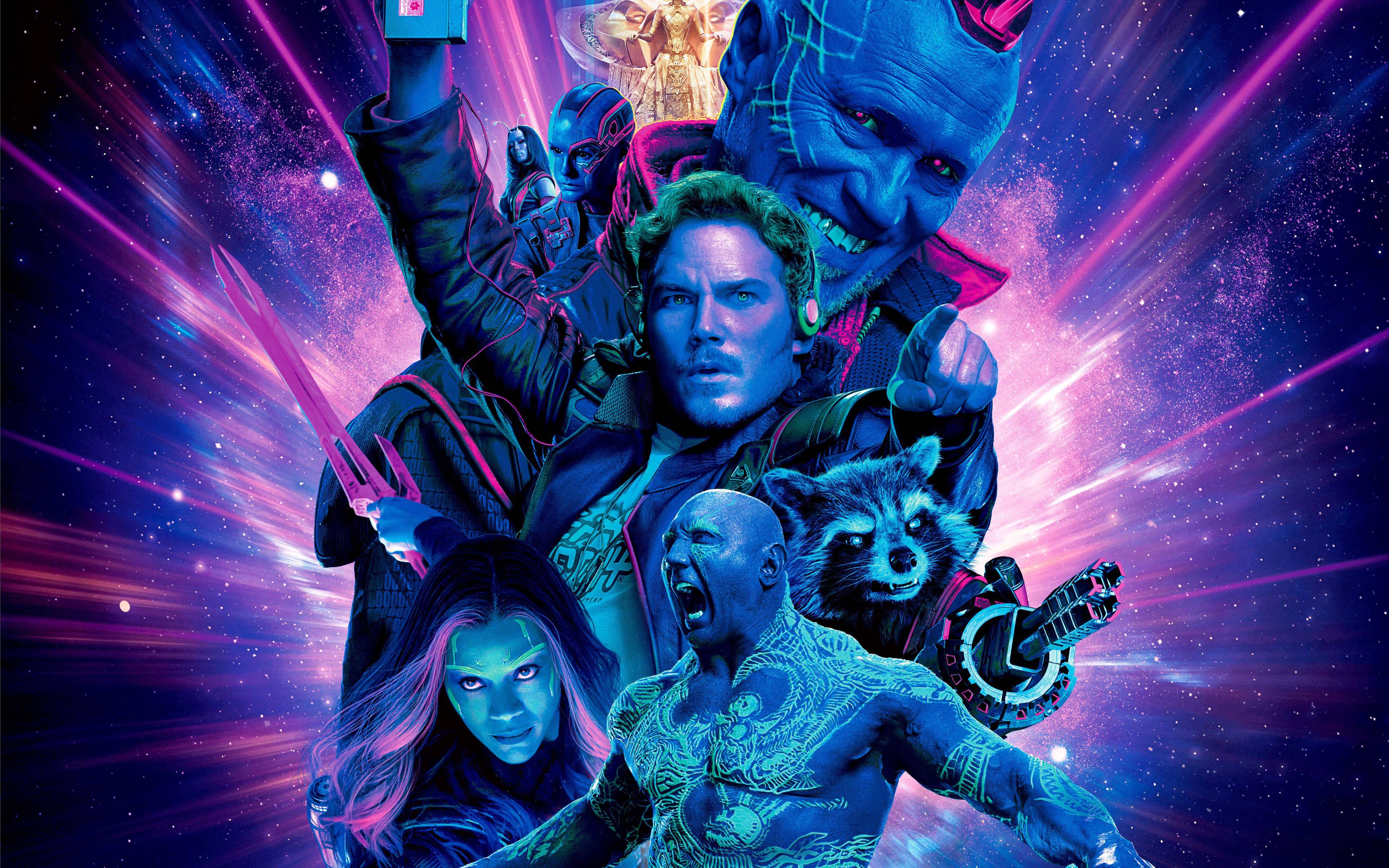 Guardians Of The Galaxy With Yondu — 3840x2400 wallpaper