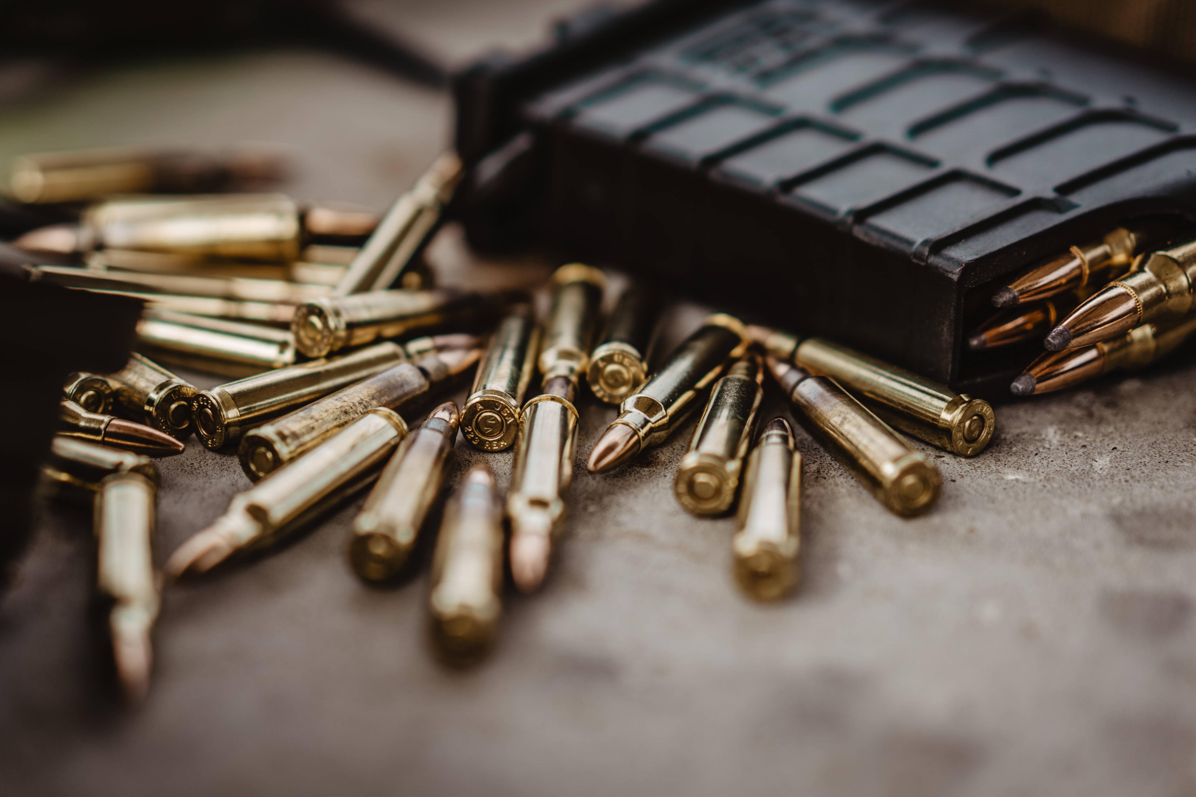 Gun Magazine With Bullets — 4538x3025 wallpaper