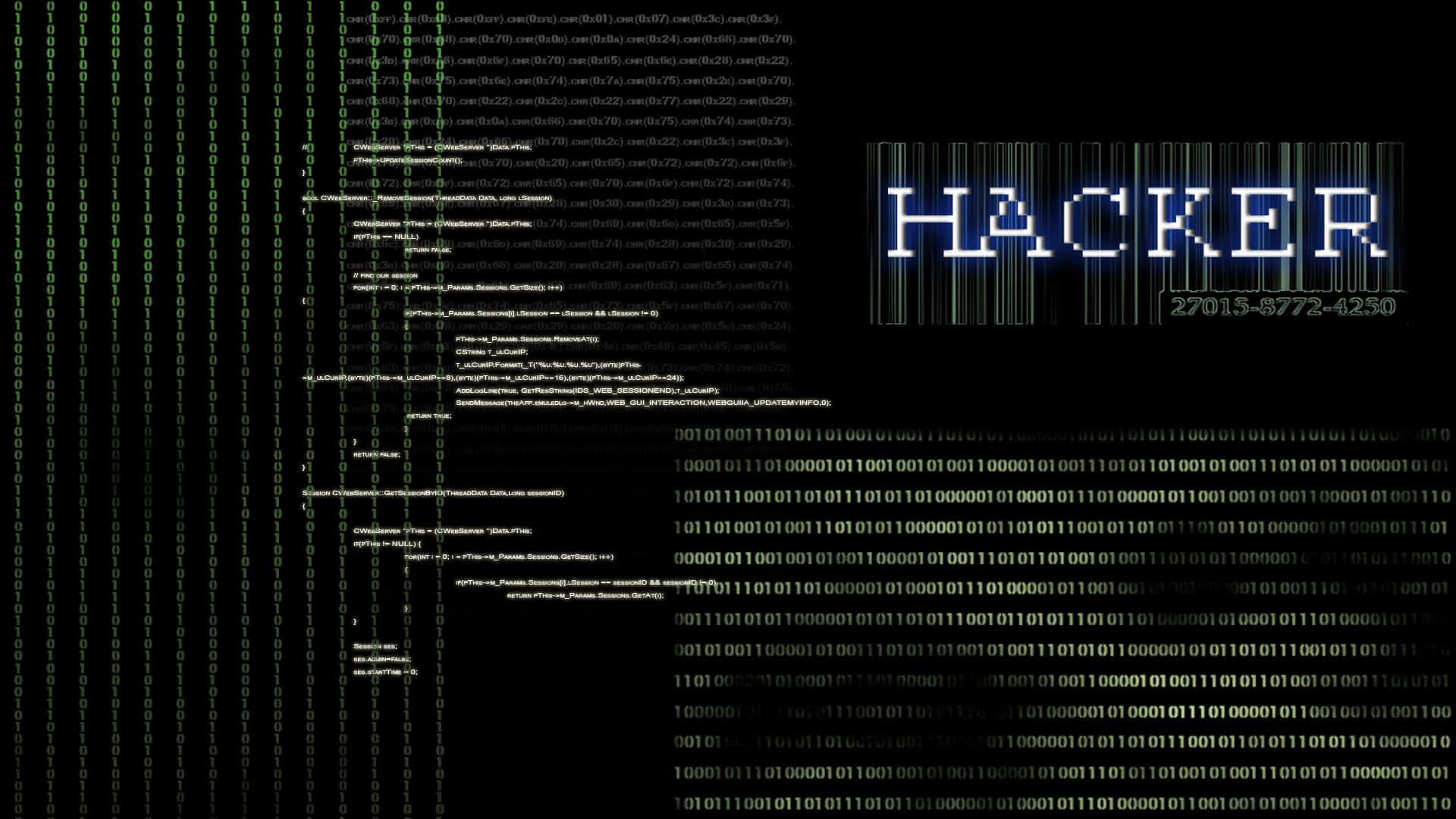 Hacker Background — 1920x1080 wallpaper