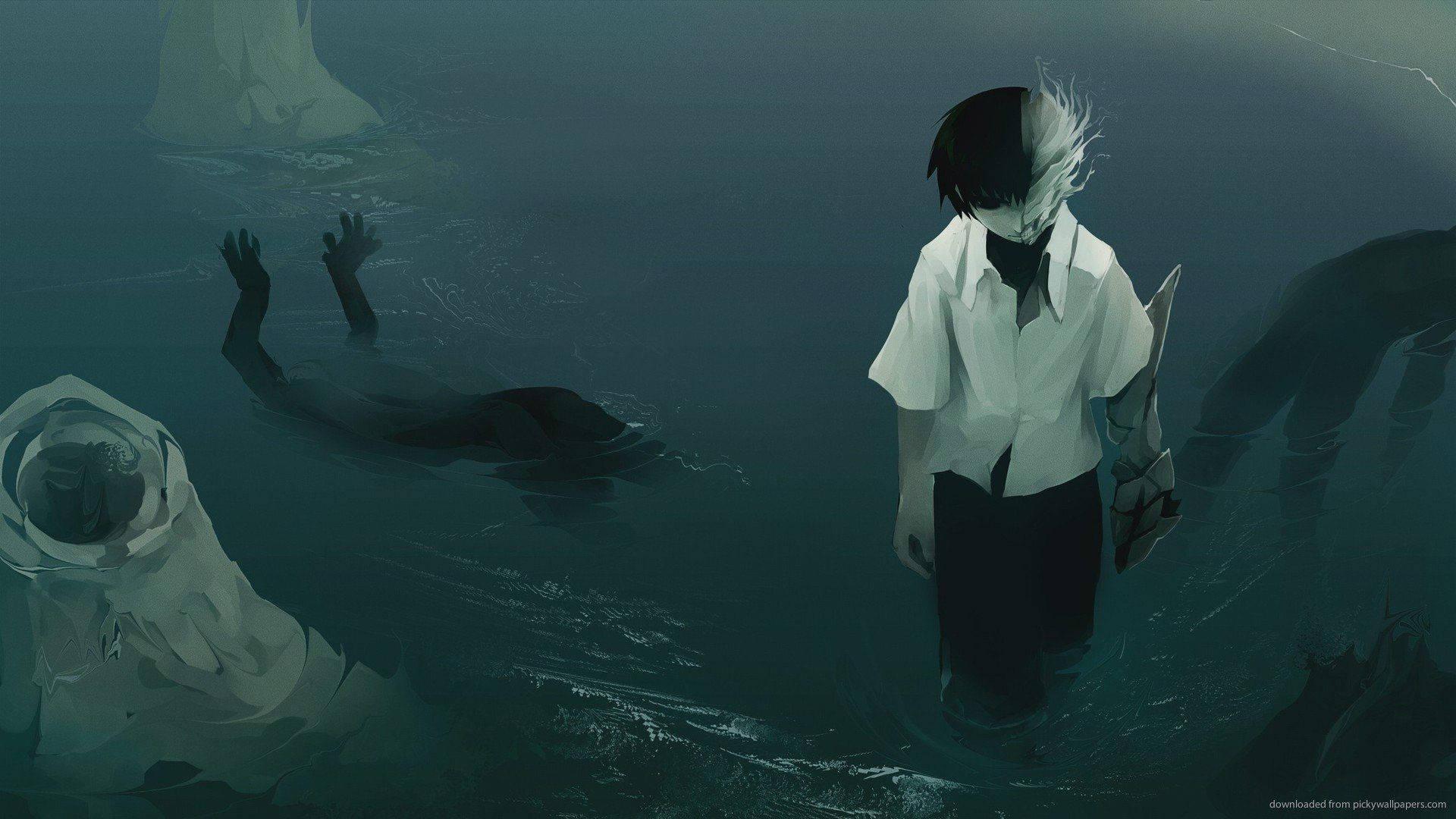 Half-Monster Dark Anime — 1920x1080 wallpaper