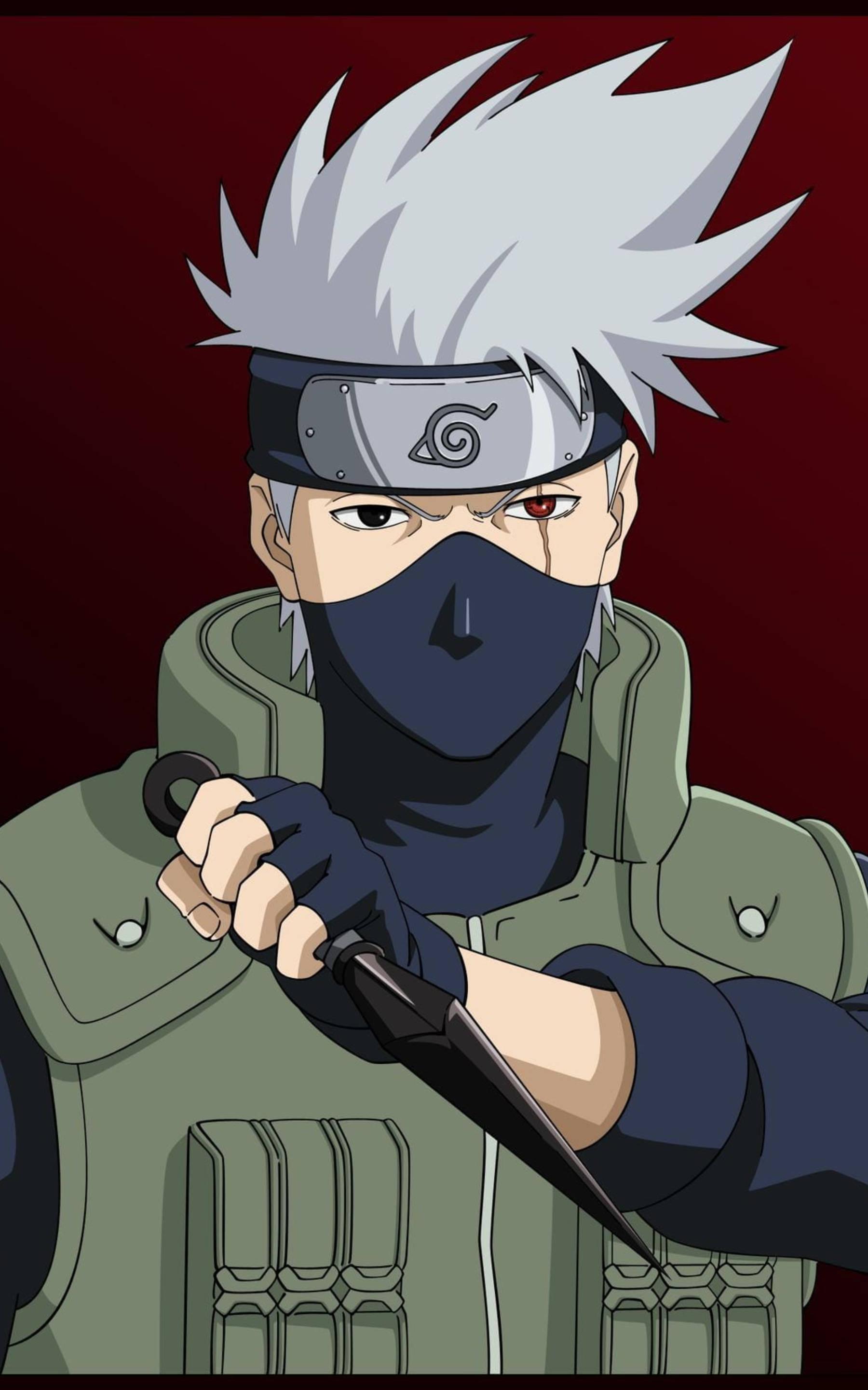 Handsome And Cool Kakashi — 1800x2880 wallpaper