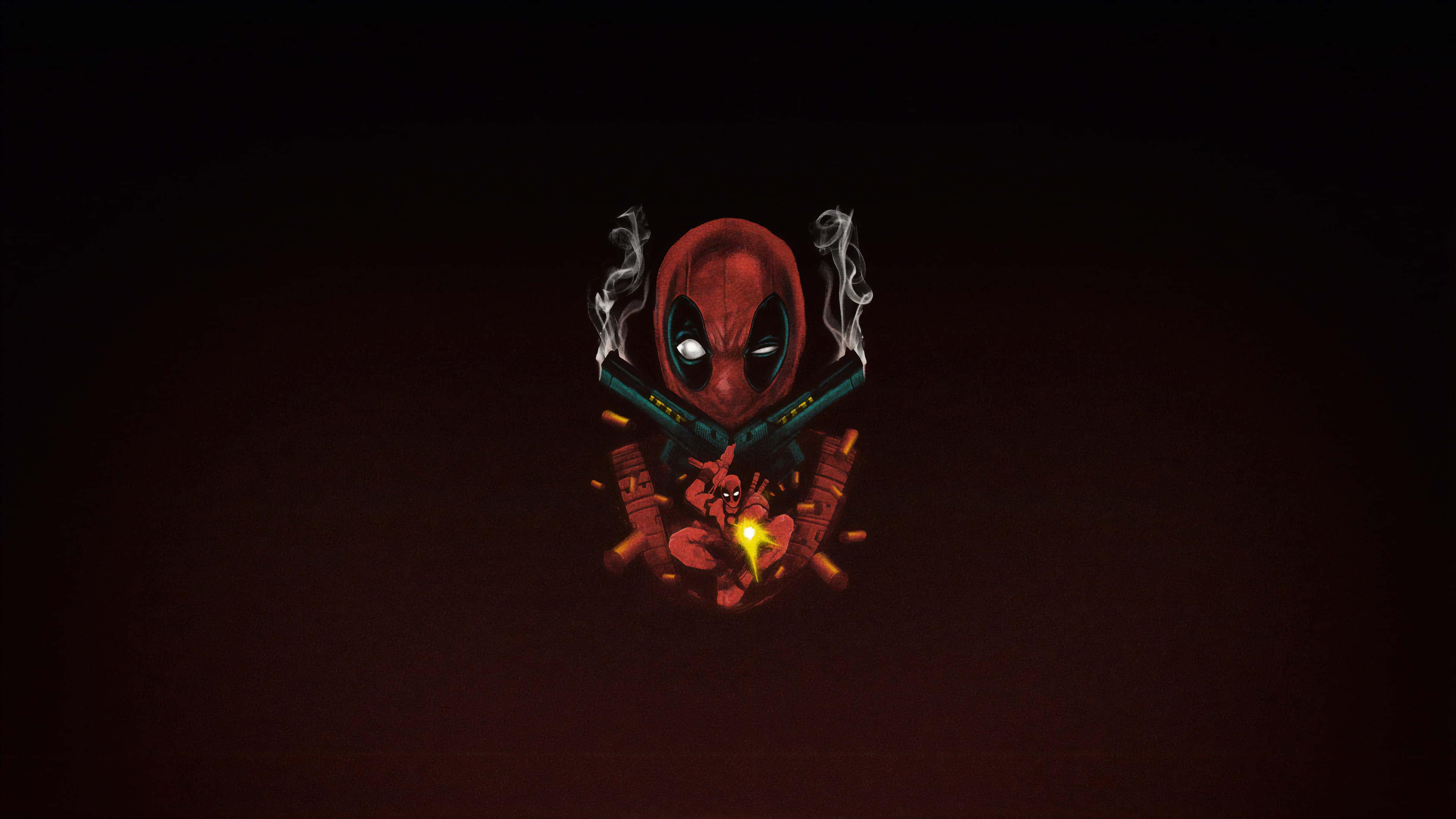 Hangin' with my homie Deadpool — 3840x2160 wallpaper