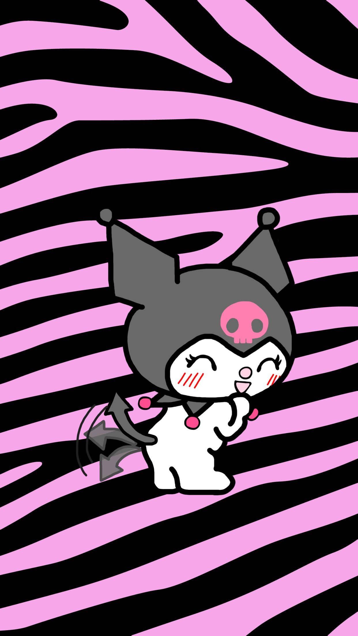 Happy And Playful Kuromi