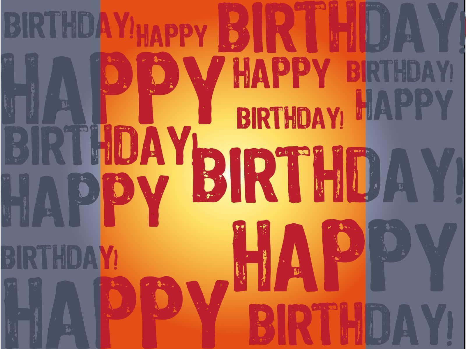 Happy Birthday Background — 1600x1200 wallpaper