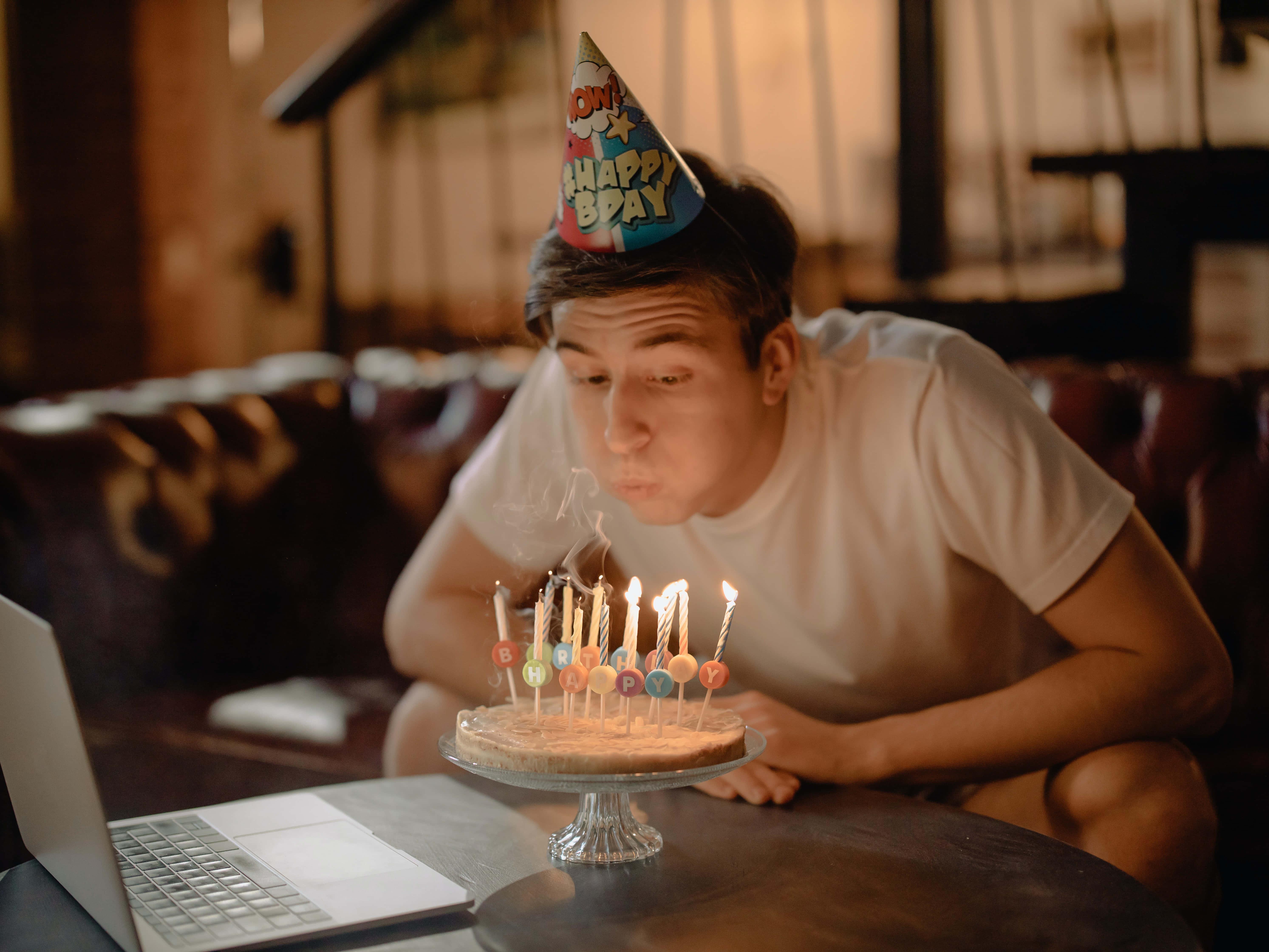 Happy Birthday Blow The Cake Picture — 5973x4480 wallpaper