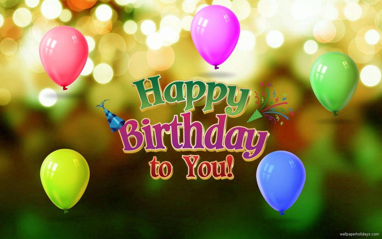 Happy Birthday! — 1280x800 wallpaper