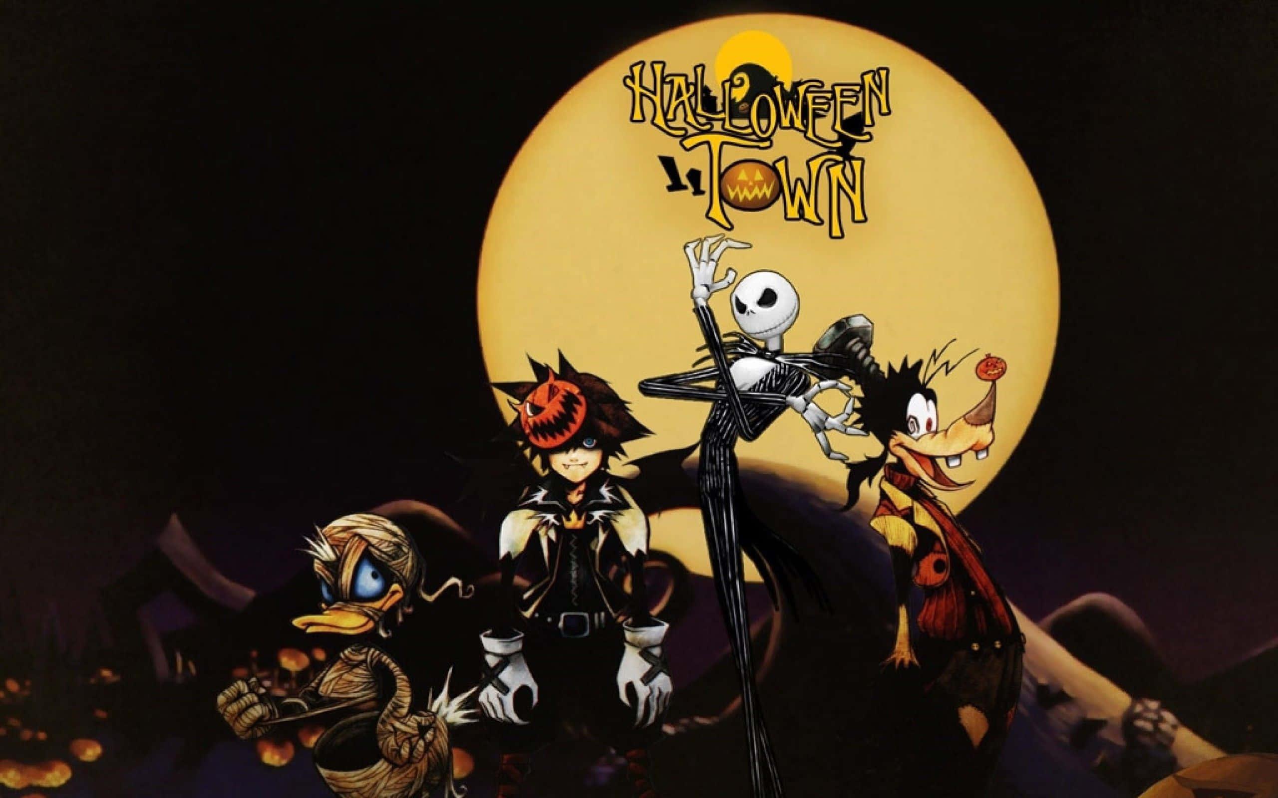 Happy Halloween from Jack Skellington and The Nightmare Before Christmas! — 2560x1600 wallpaper