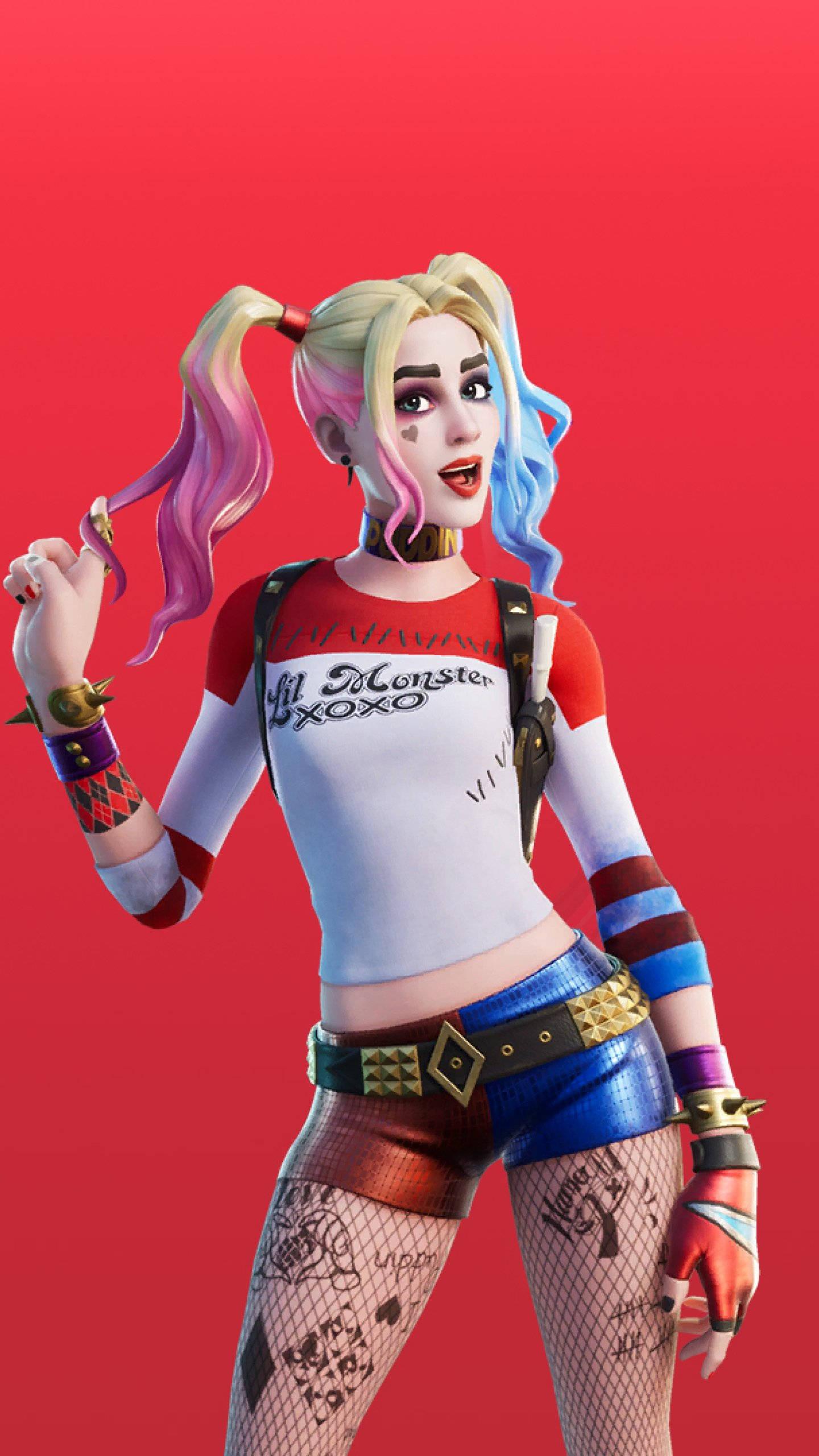 Harley Quinn Fortnite Skins — 1440x2560 wallpaper