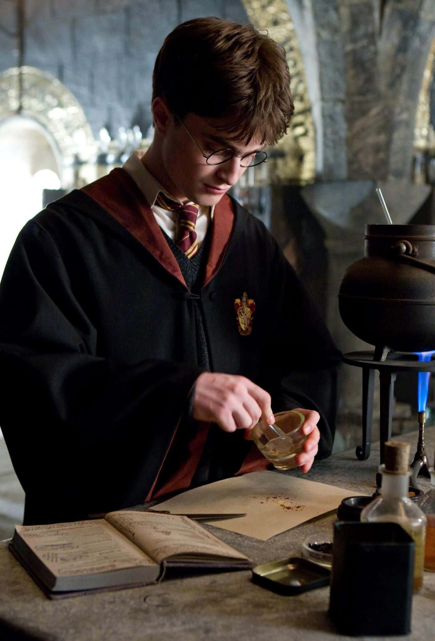 Harry Potter Transports to Hogwarts from Platform 9 3/4 — 1400x2066 wallpaper