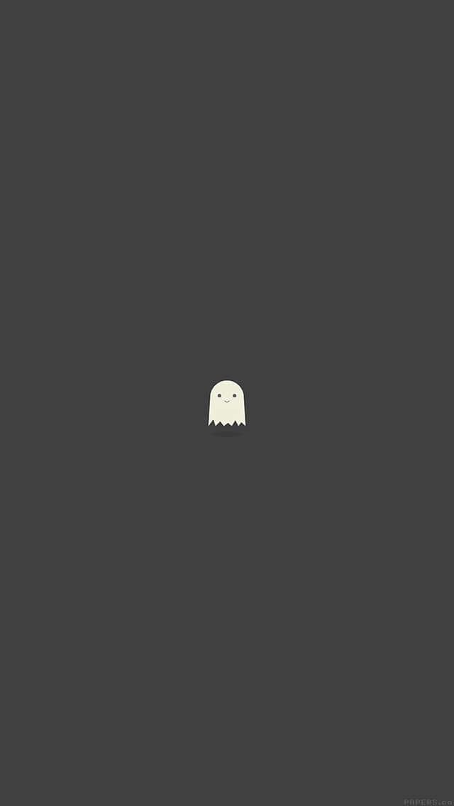 Have you ever seen a cuter ghost? — 640x1136 wallpaper
