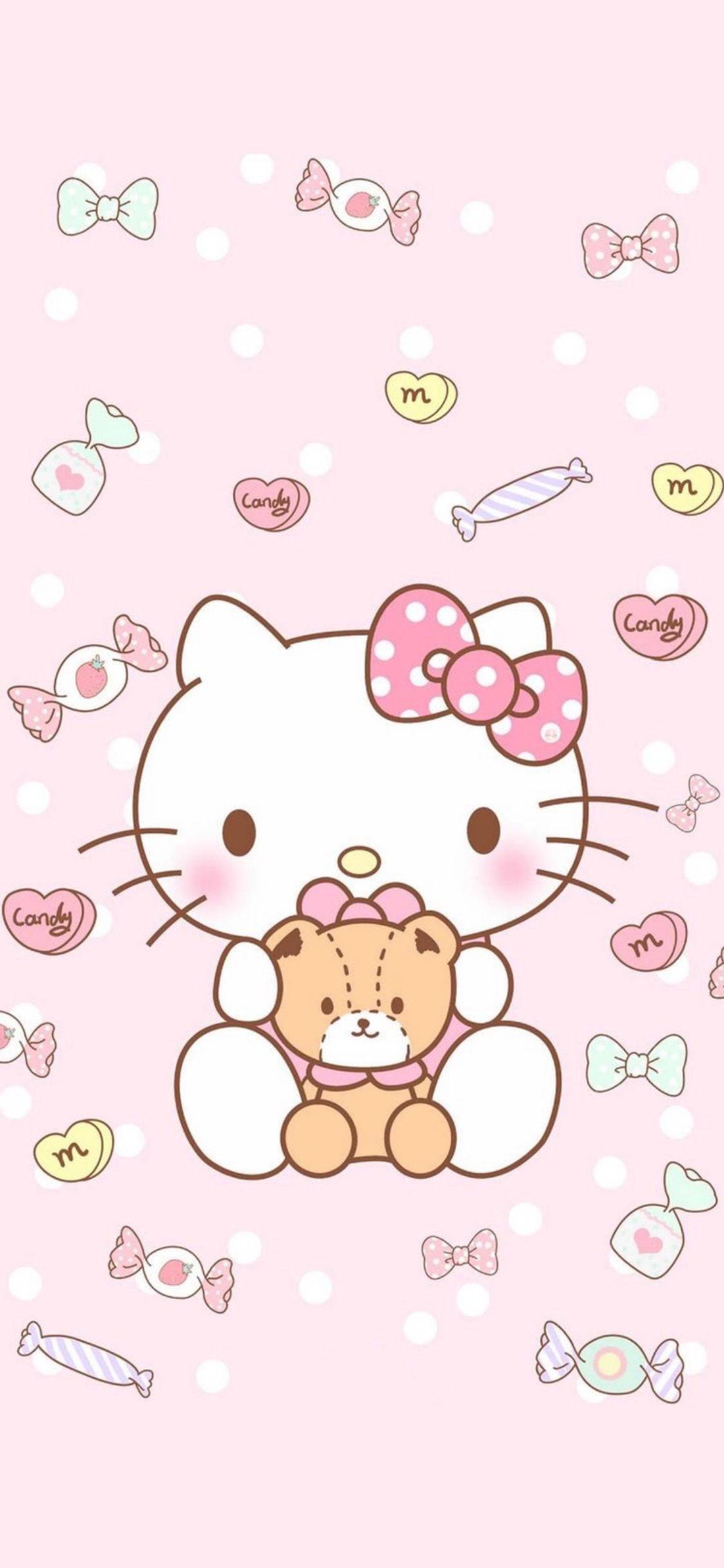 Have You Met My Cute Sanrio Friend? — 1125x2436 wallpaper