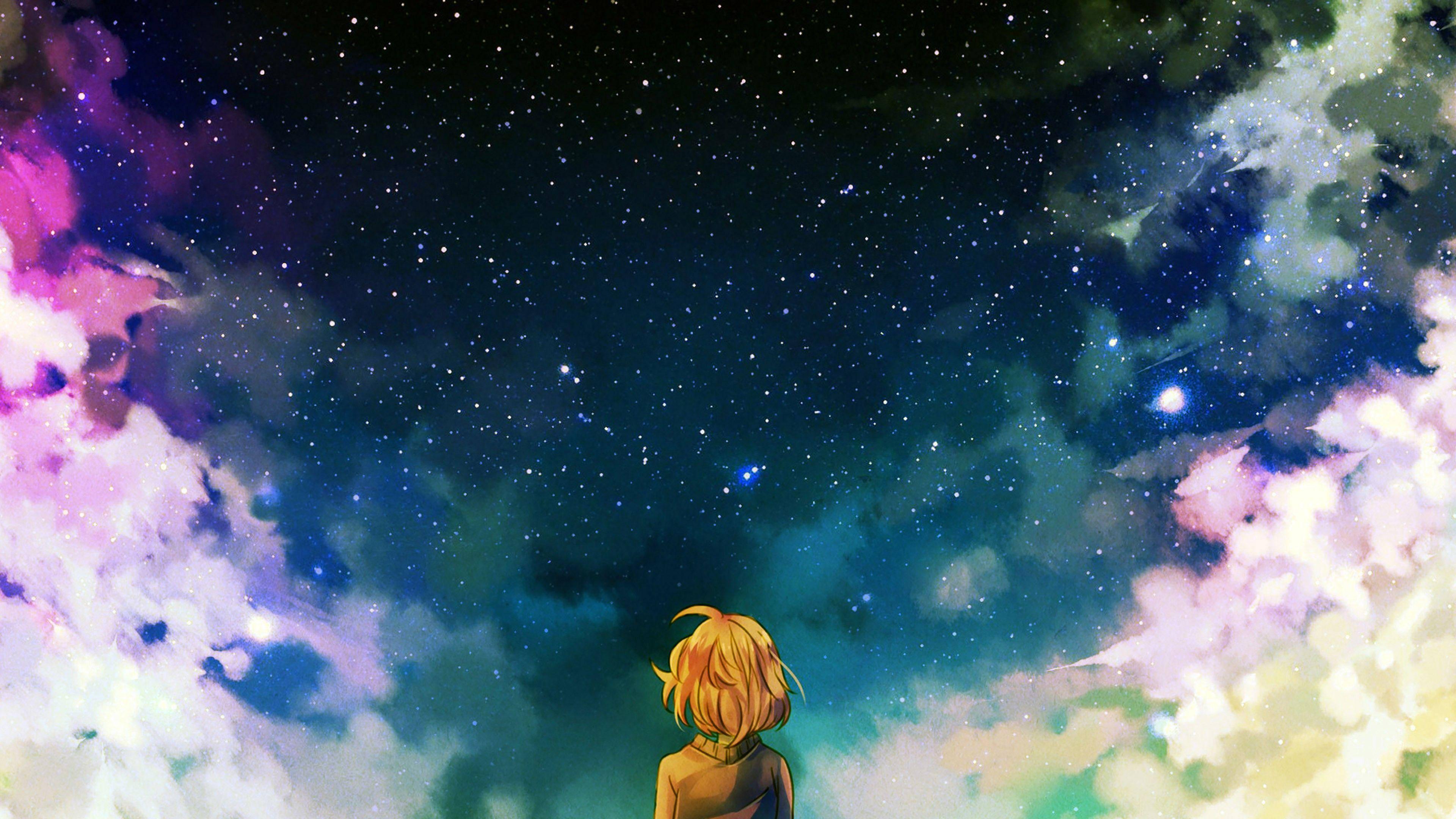 Hd Anime Galaxy — 3840x2160 wallpaper