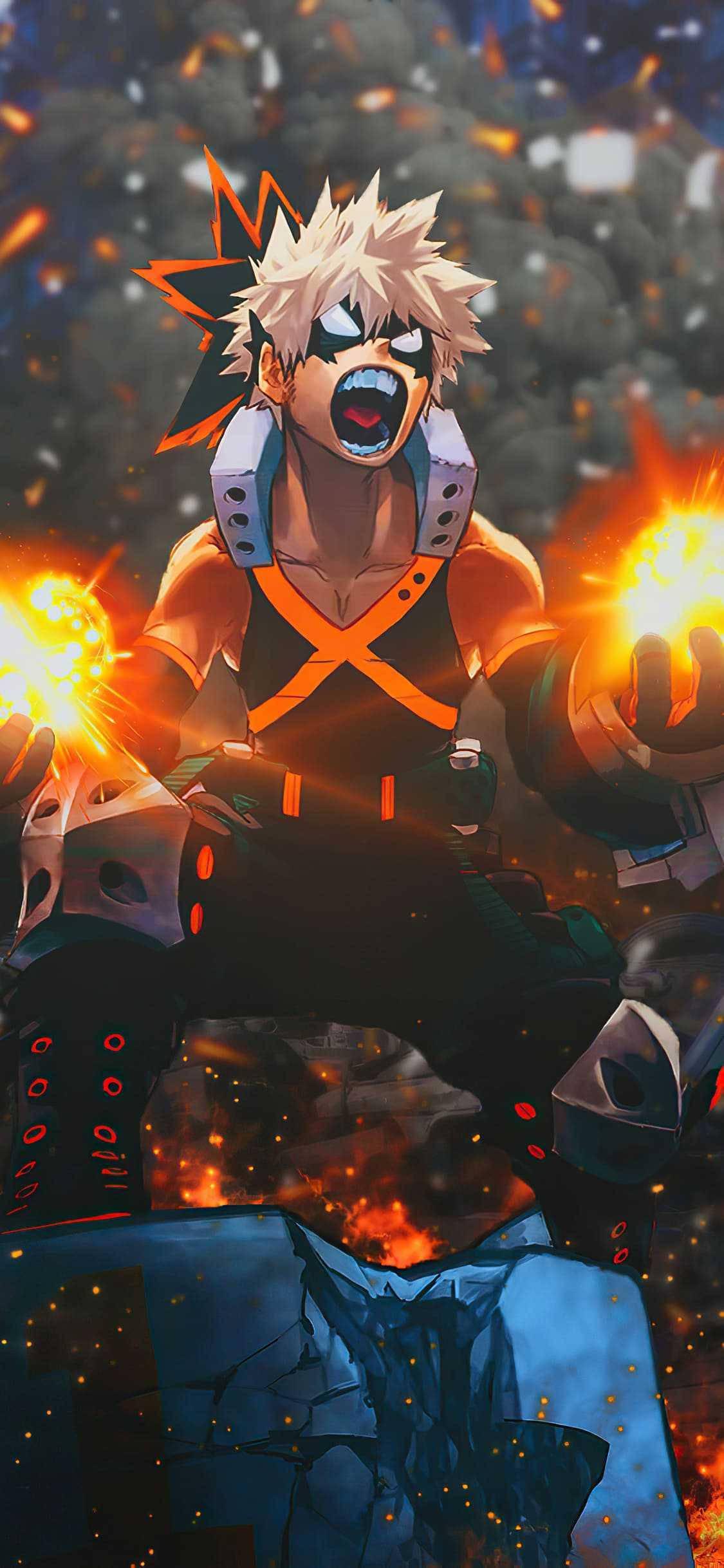 Hd Anime Katsuki Bakugo — 1125x2436 wallpaper