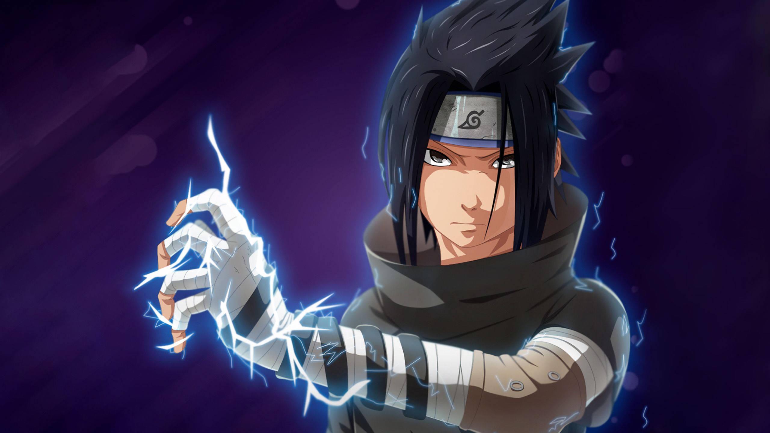 Hd Anime Sasuke — 2560x1440 wallpaper