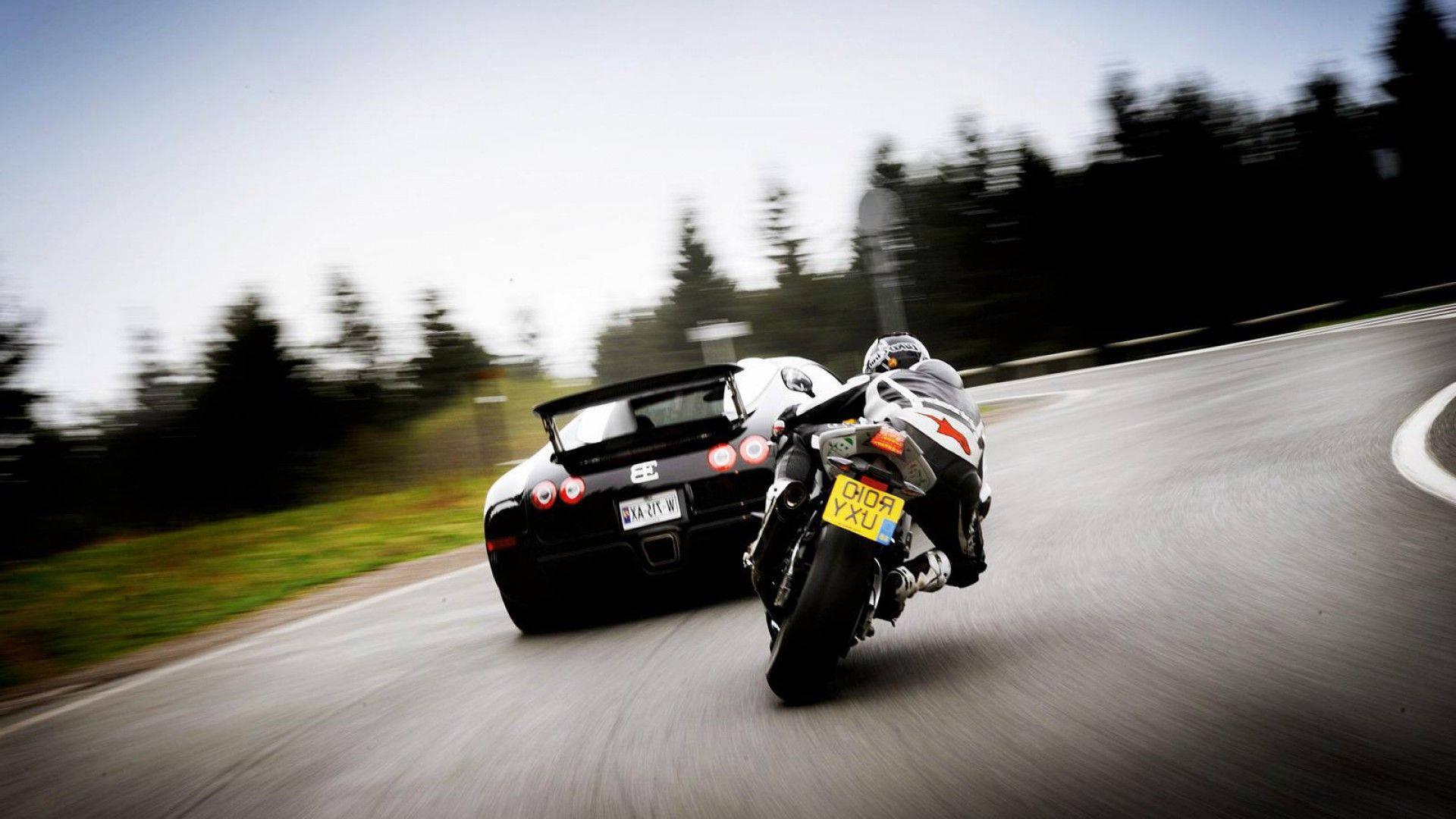 HD Motorcycle Versus Race — 1920x1080 wallpaper