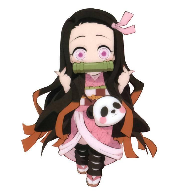 Heart Finger Demon Slayer Nezuko — 735x782 wallpaper