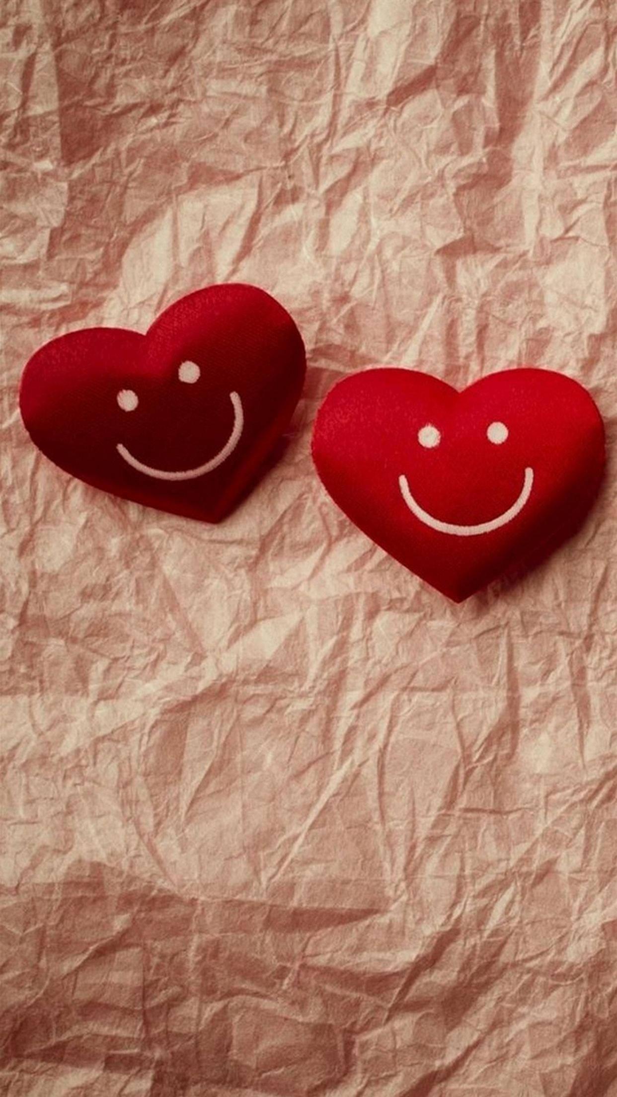 Heart Smileys Love Phone — 1242x2208 wallpaper