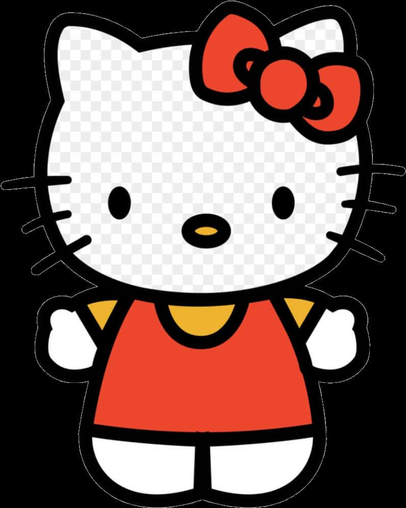 Hello Kitty Classic Pose — 796x995 wallpaper