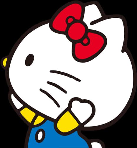 Hello Kitty Classic Pose — 465x502 wallpaper