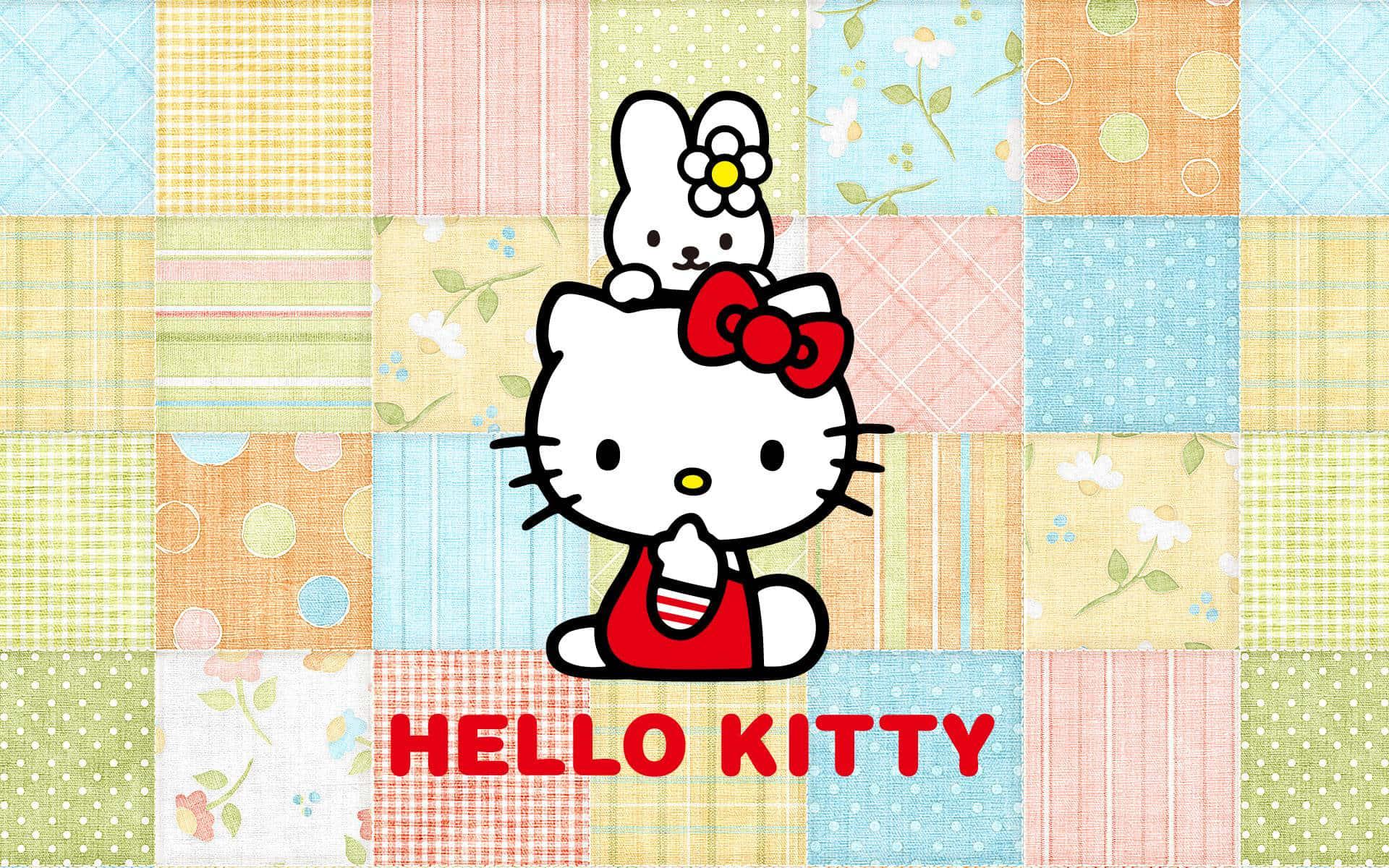 Hello Kitty Laptop Patterns — 1920x1200 wallpaper